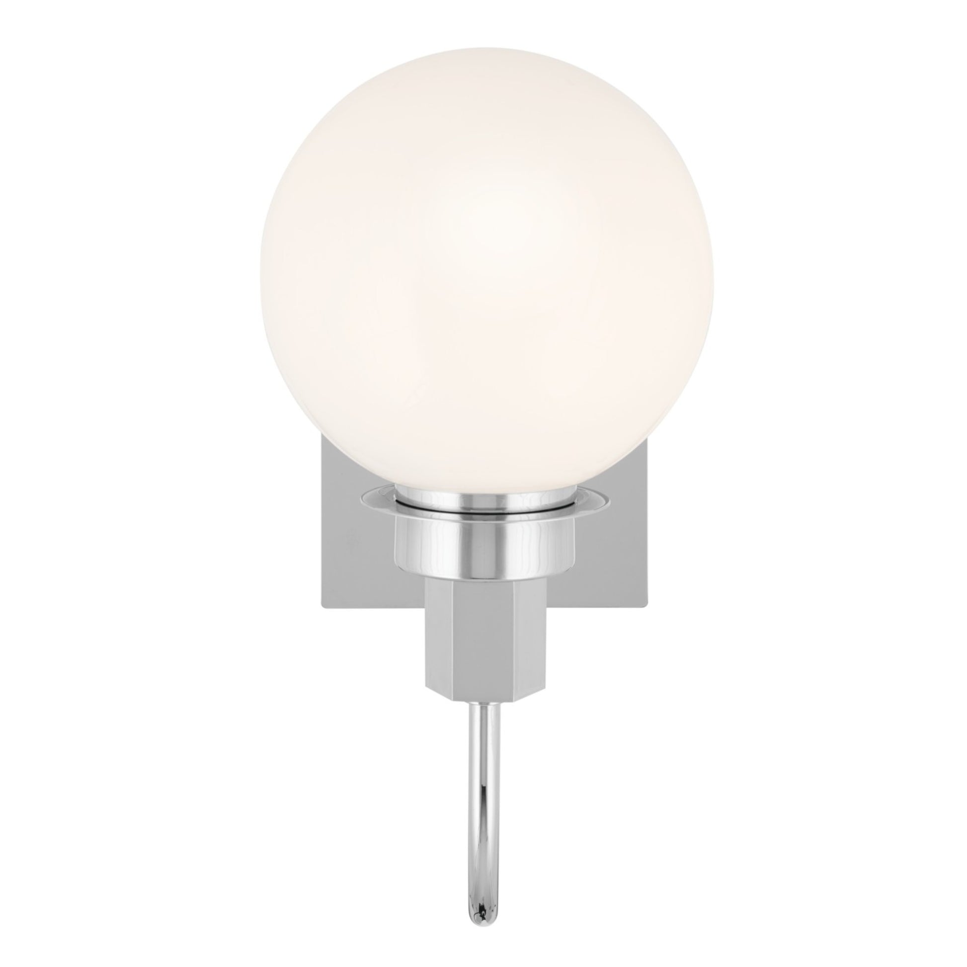 Hex 12" Wall Sconce, Chrome Finish - Bees Lighting