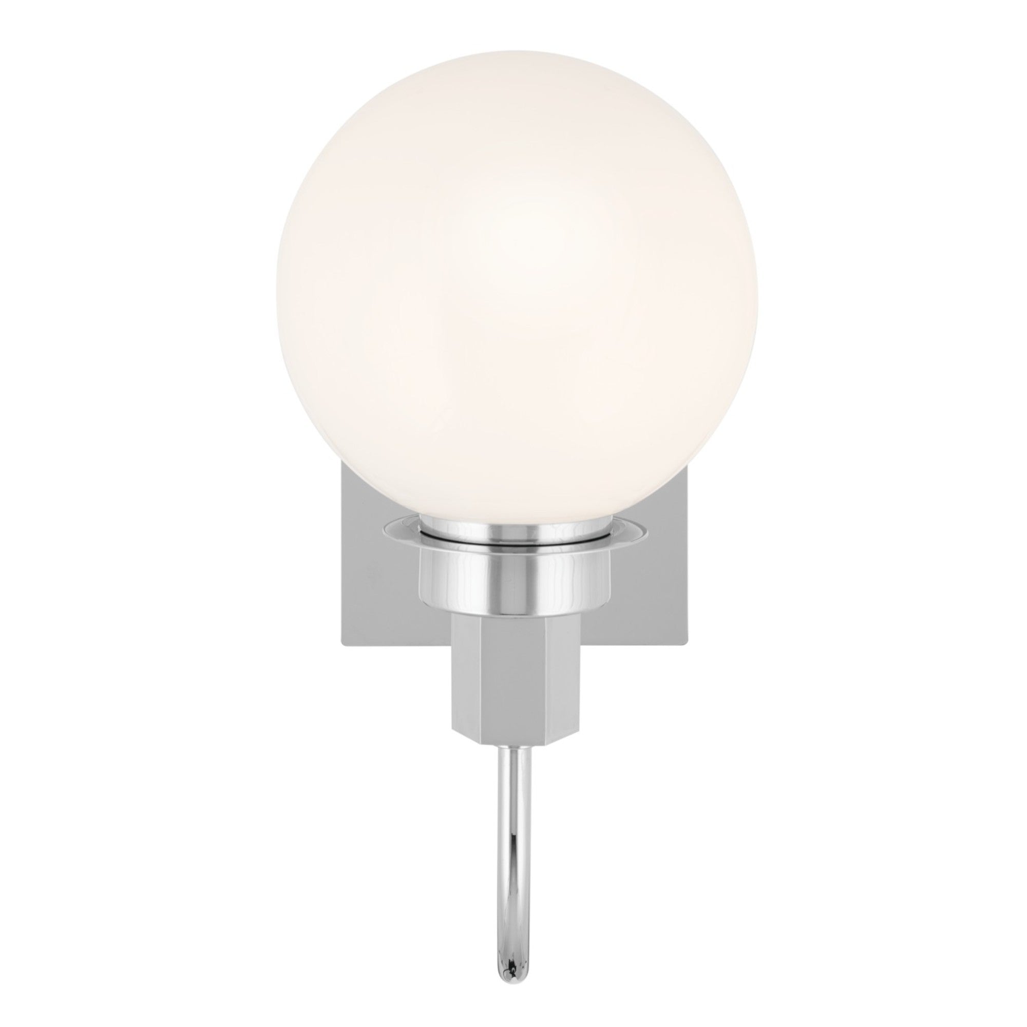 Hex 12" Wall Sconce, Chrome Finish - Bees Lighting