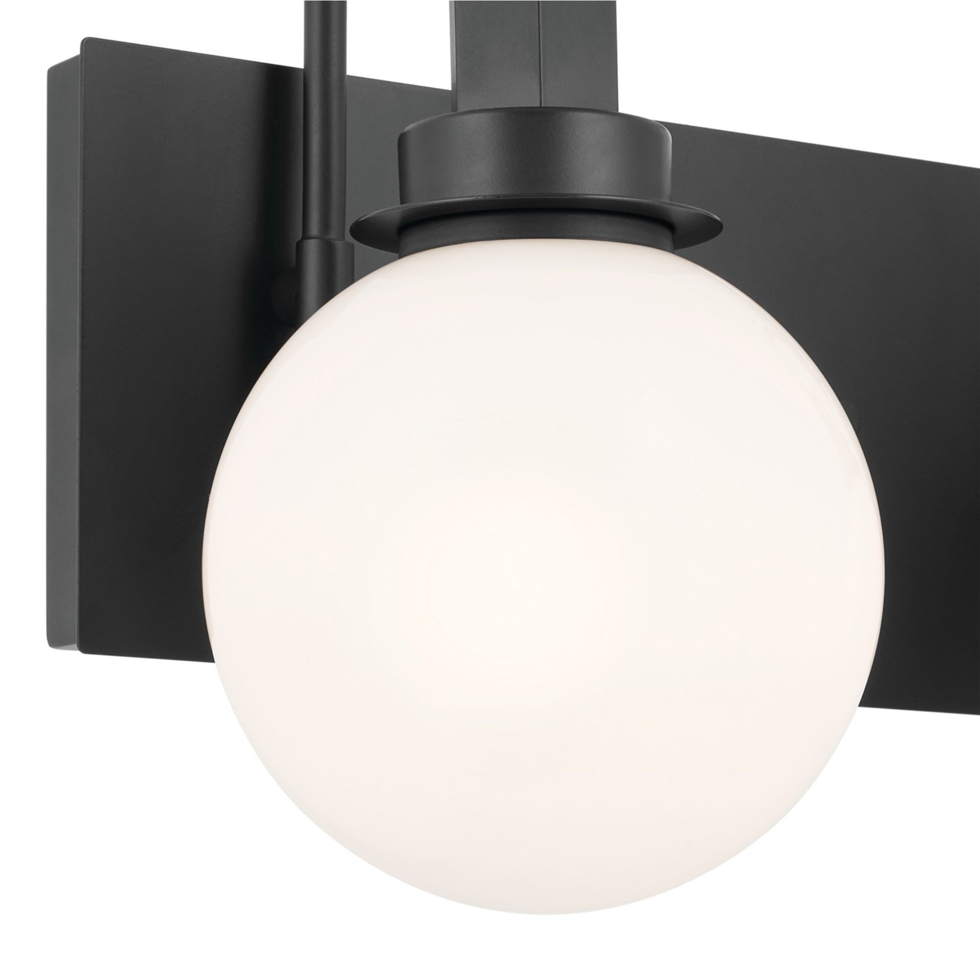Hex 14 in. 2 Lights Vanity Light Black Finish - Bees Lighting