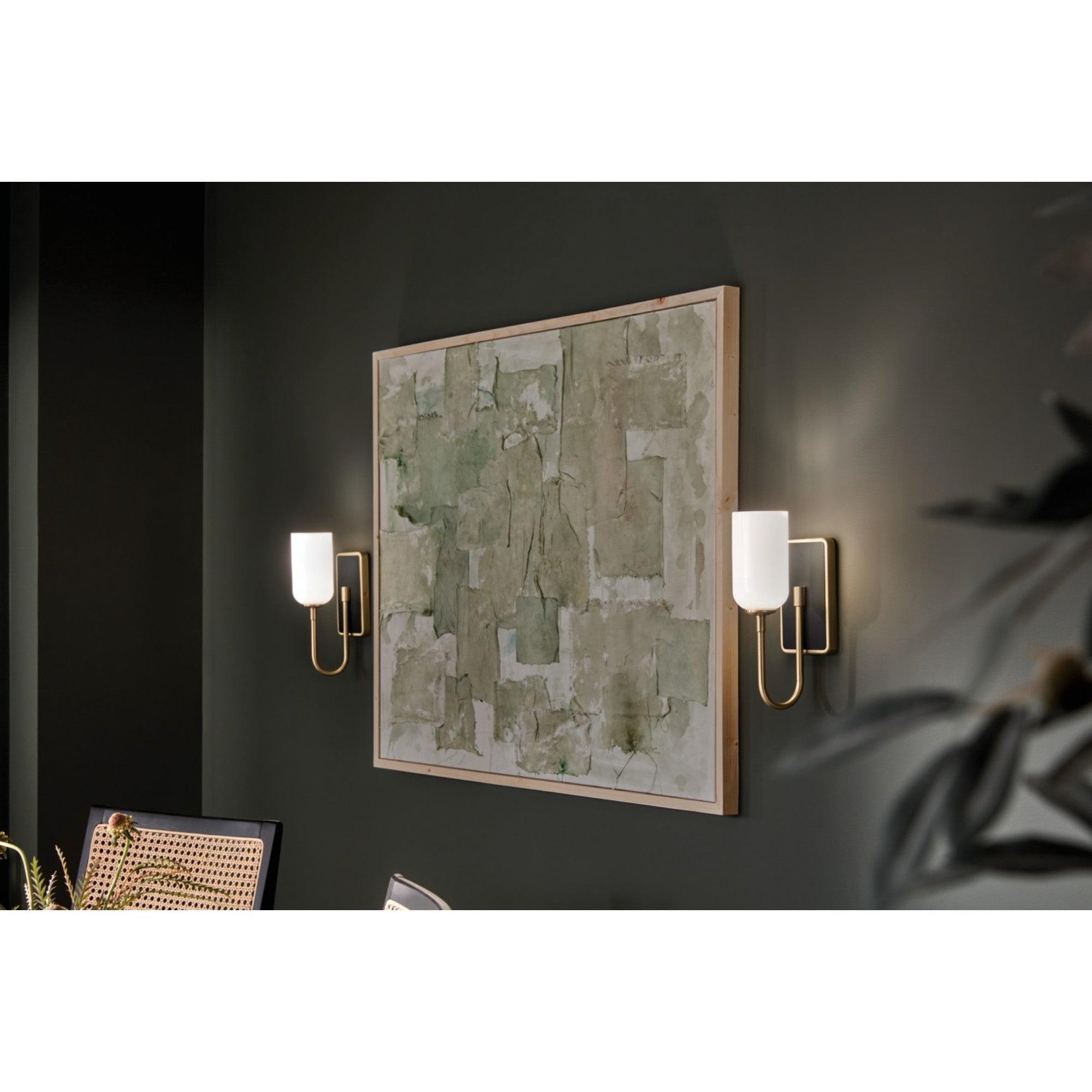 Solia 5" Wall Sconce, Champagne Bronze Finish - Bees Lighting