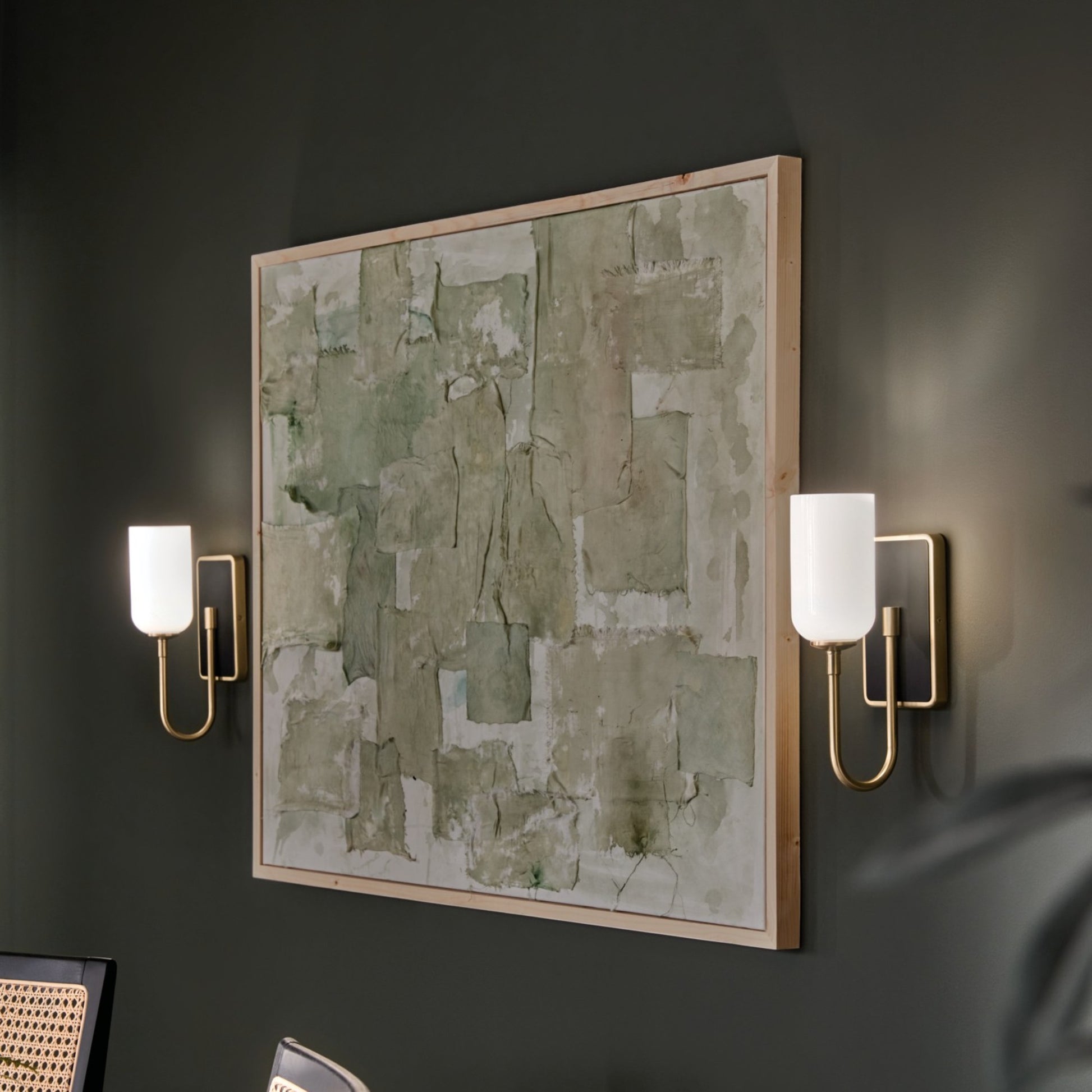 Solia 5" Wall Sconce, Champagne Bronze Finish - Bees Lighting