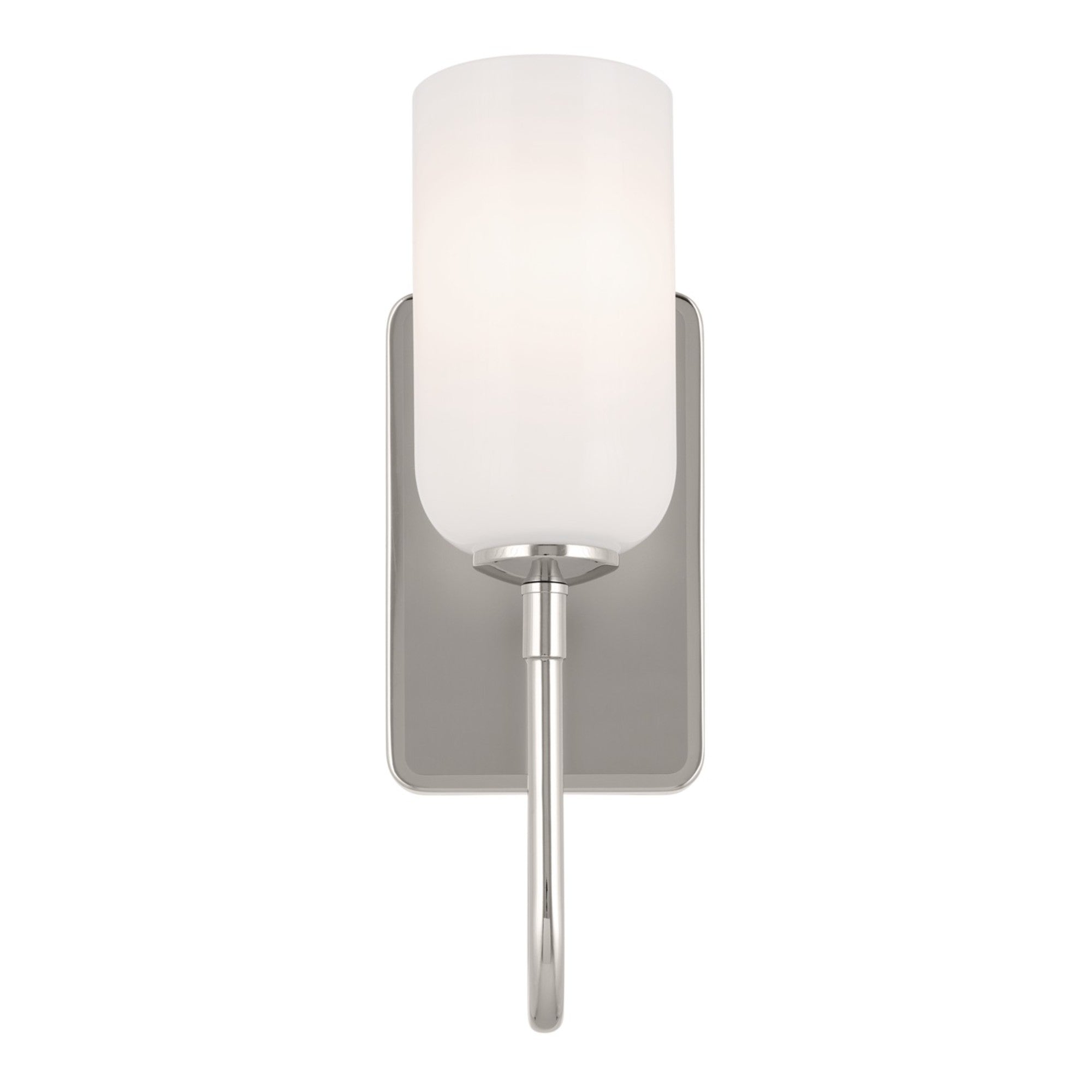 Solia 5" Wall Sconce, Polished Nickel Finish - Bees Lighting