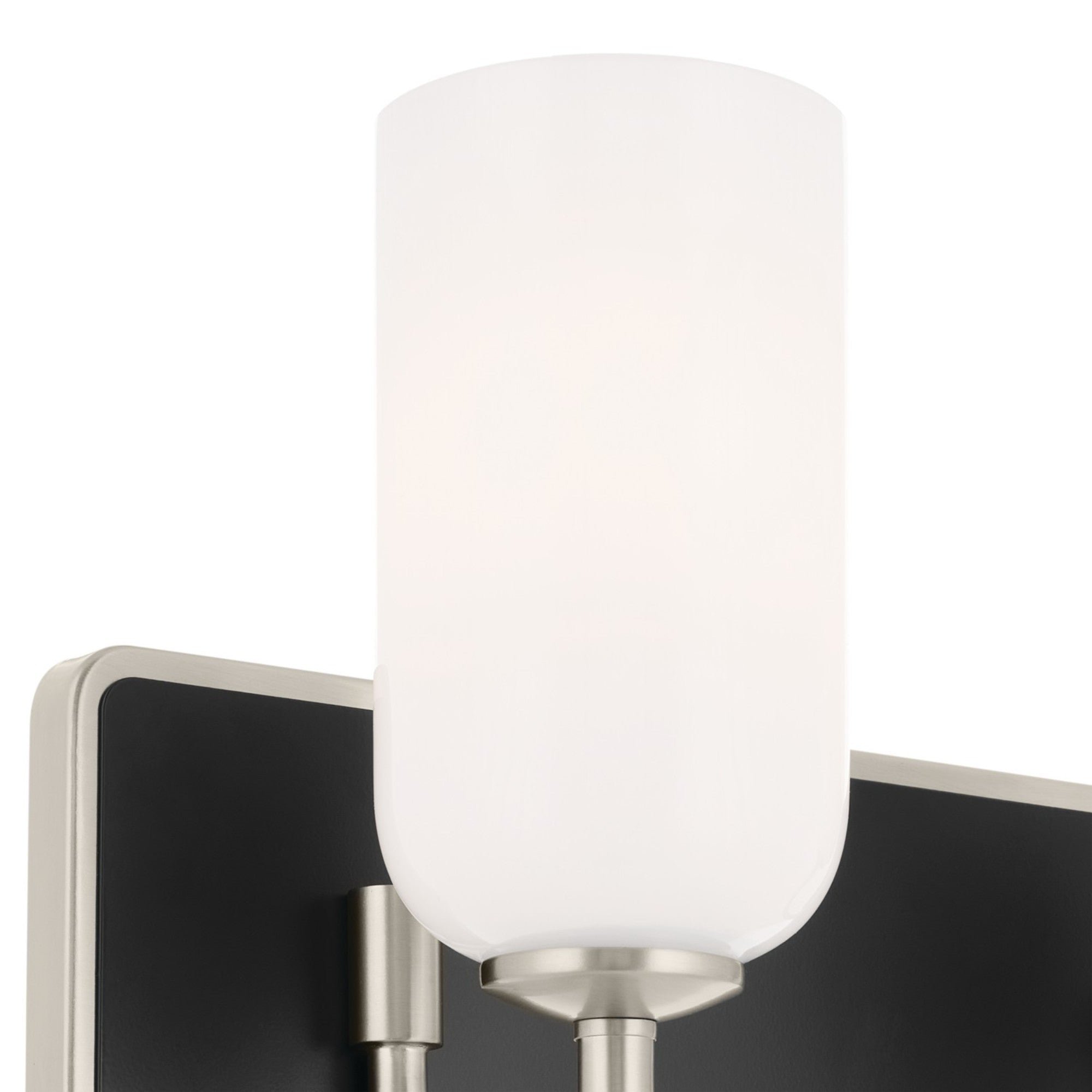 Solia 14" 2-Light Bath Vanity Light, Brushed Nickel Finish - Bees Lighting