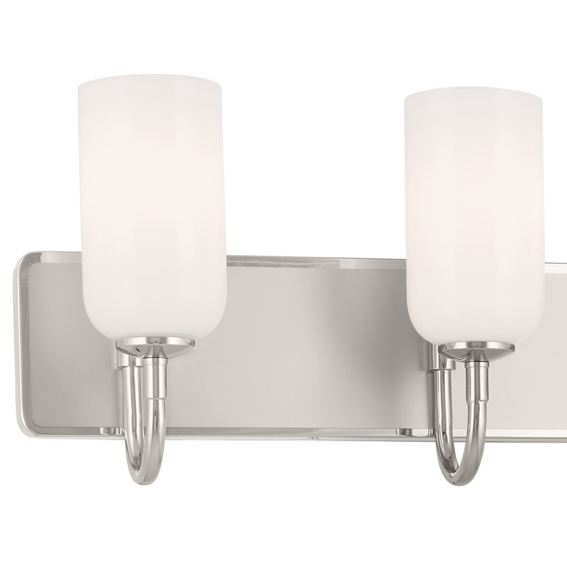 Solia 32" 4-Light Bath Vanity Light, Polished Nickel Finish - Bees Lighting