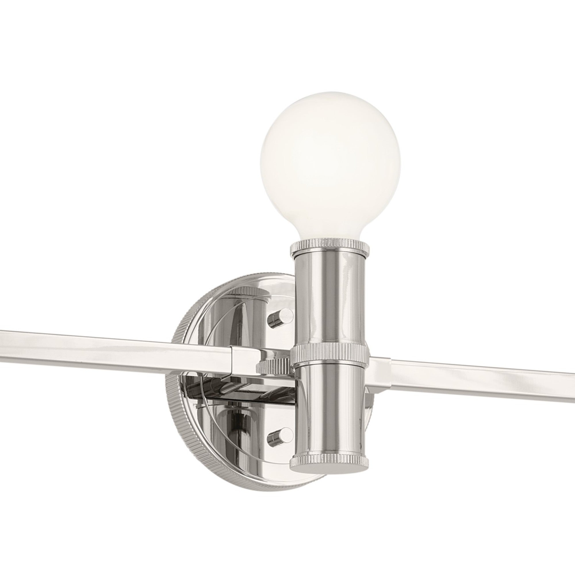 Torche 24" 3-Light Bath Vanity Light, Polished Nickel Finish - Bees Lighting
