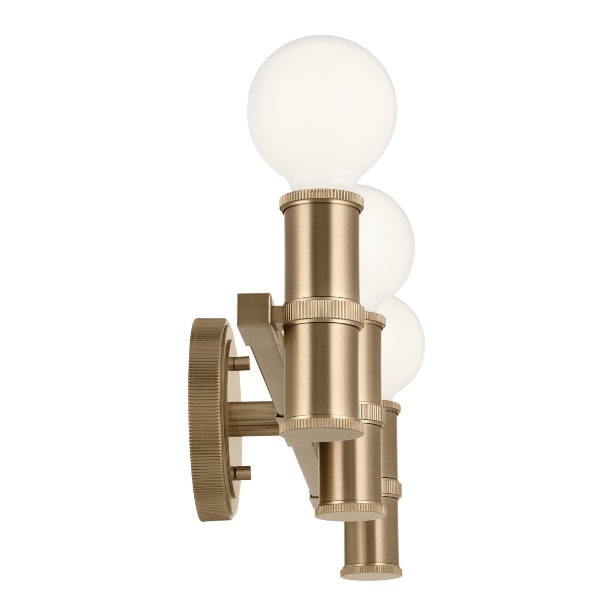 Torche 24" 3-Light Bath Vanity Light, Champagne Bronze Finish - Bees Lighting