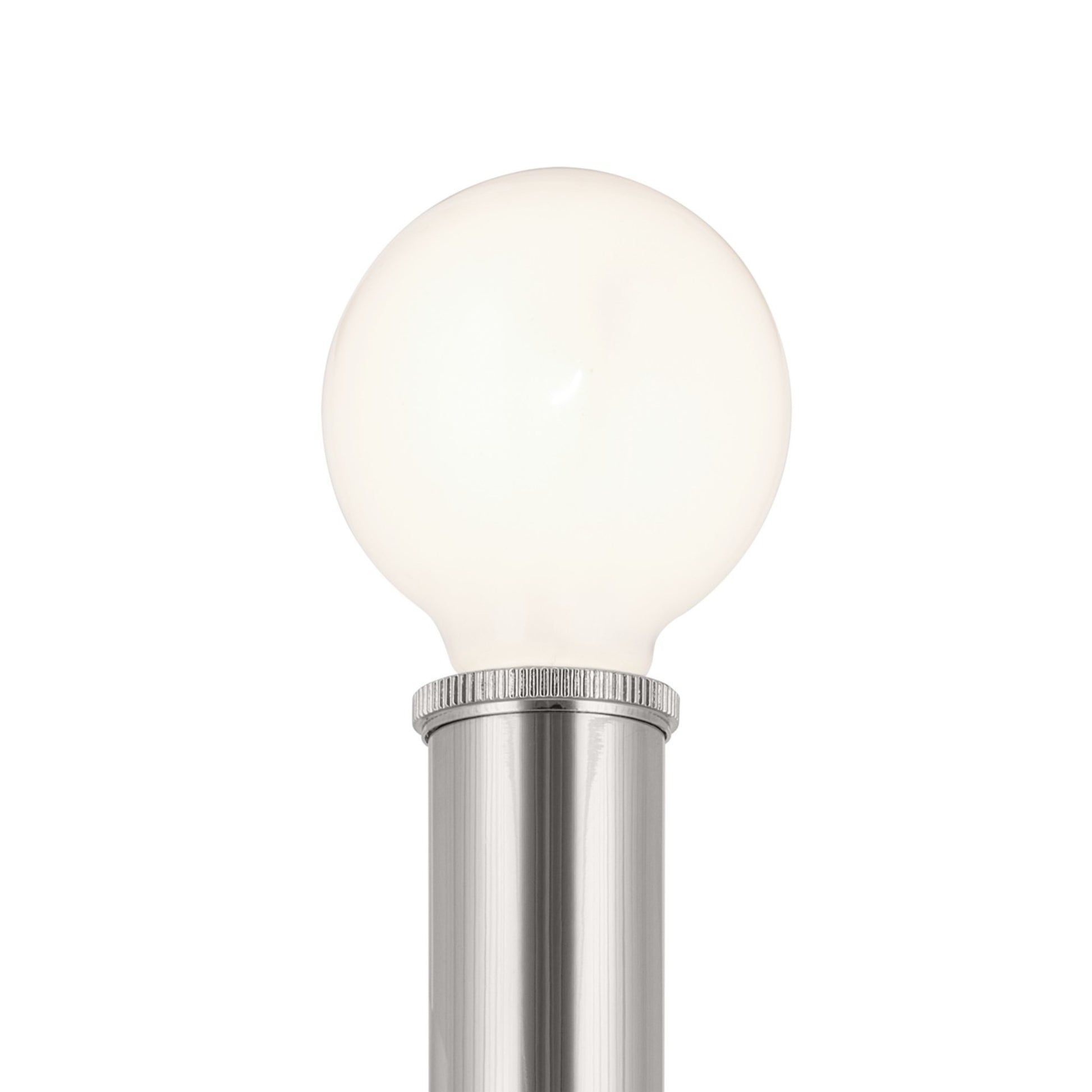 Torche 10" 2-Light Wall Sconce, Polished Nickel Finish - Bees Lighting