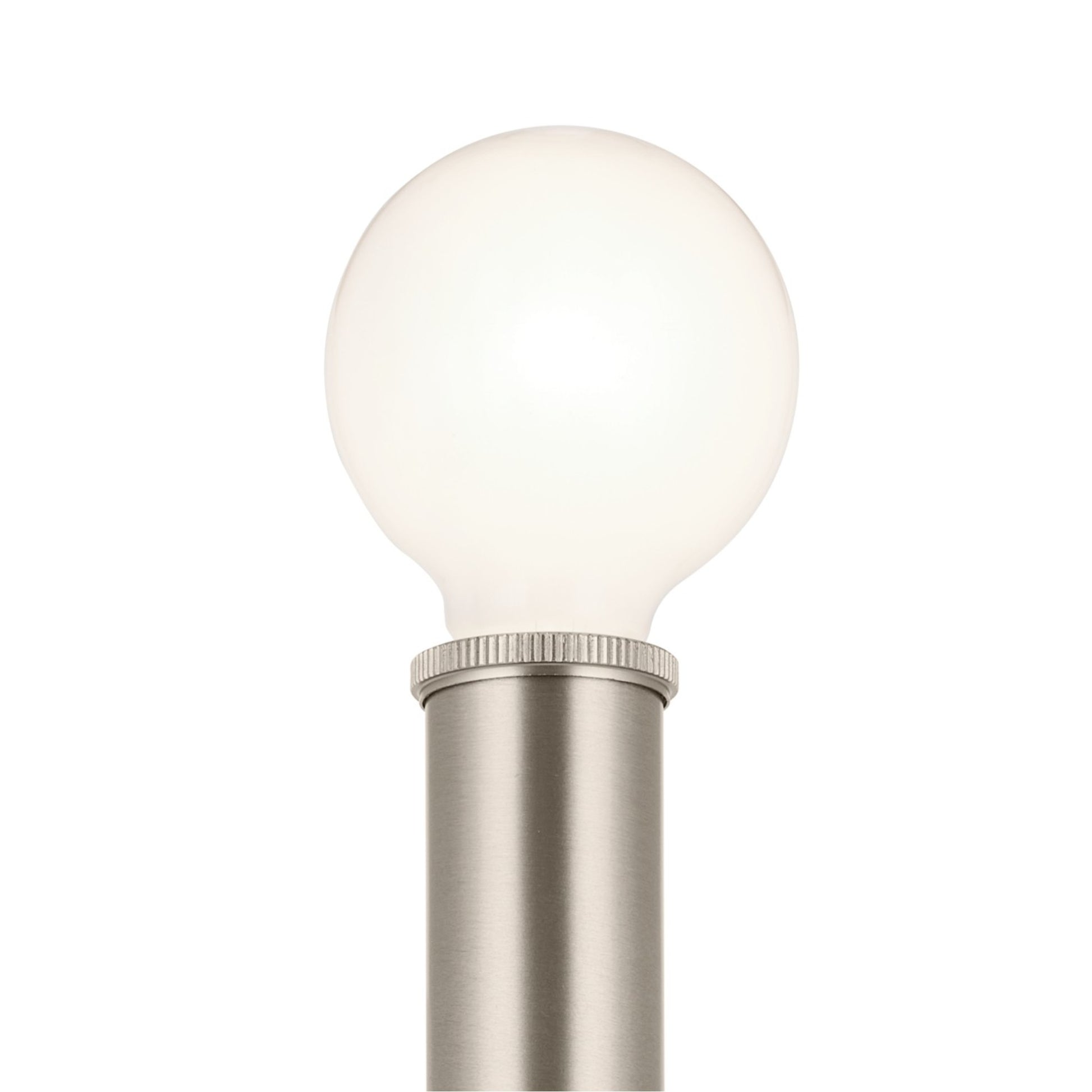 Torche 10" 2-Light Wall Sconce, Brushed Nickel Finish - Bees Lighting