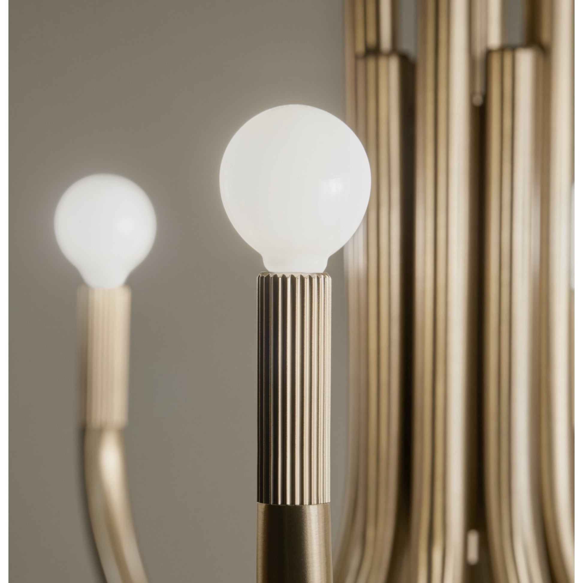 Odensa 29" 8-Light Chandelier, Champagne Bronze Finish - Bees Lighting