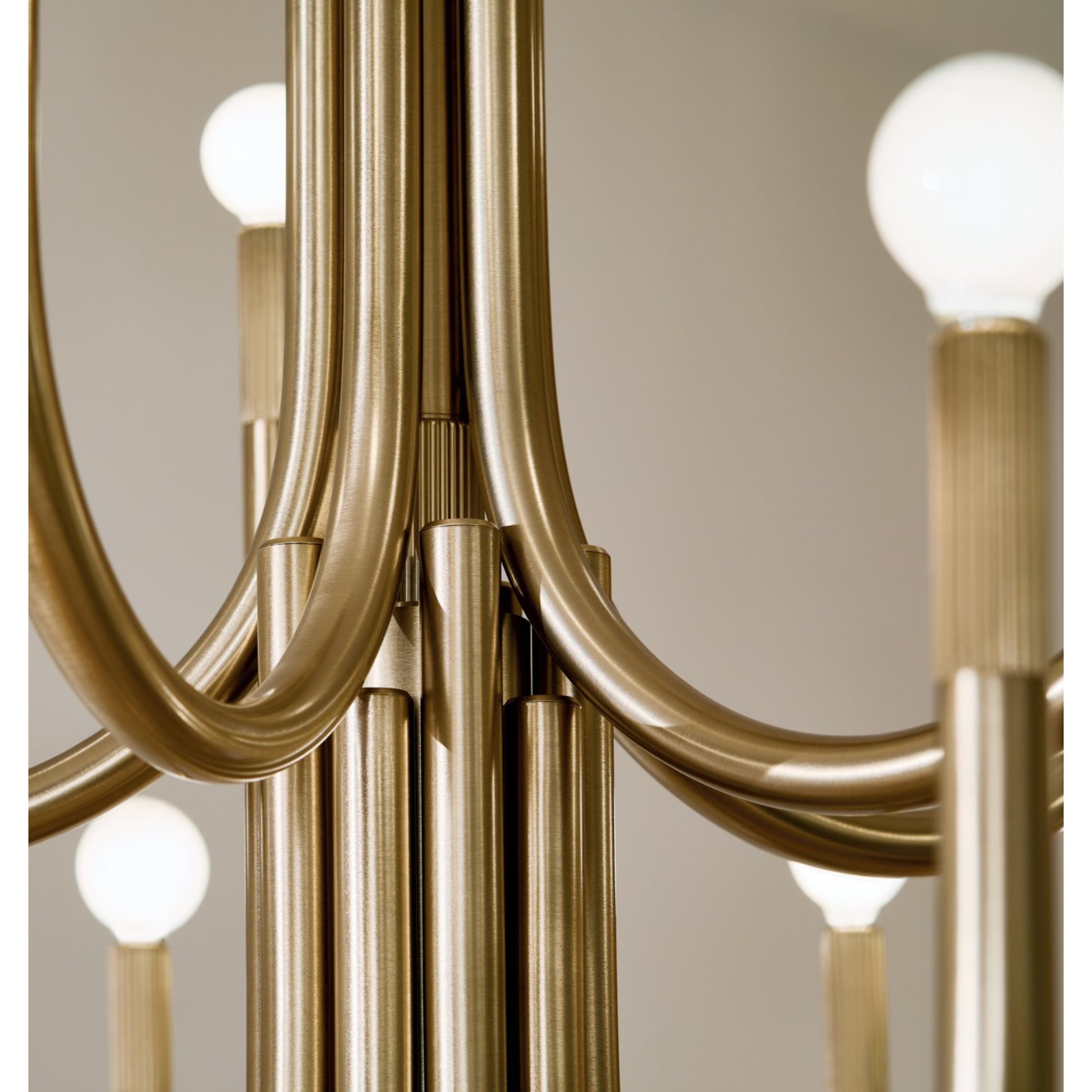 Odensa 40" 15 Light Chandelier, Champagne Bronze Finish - Bees Lighting