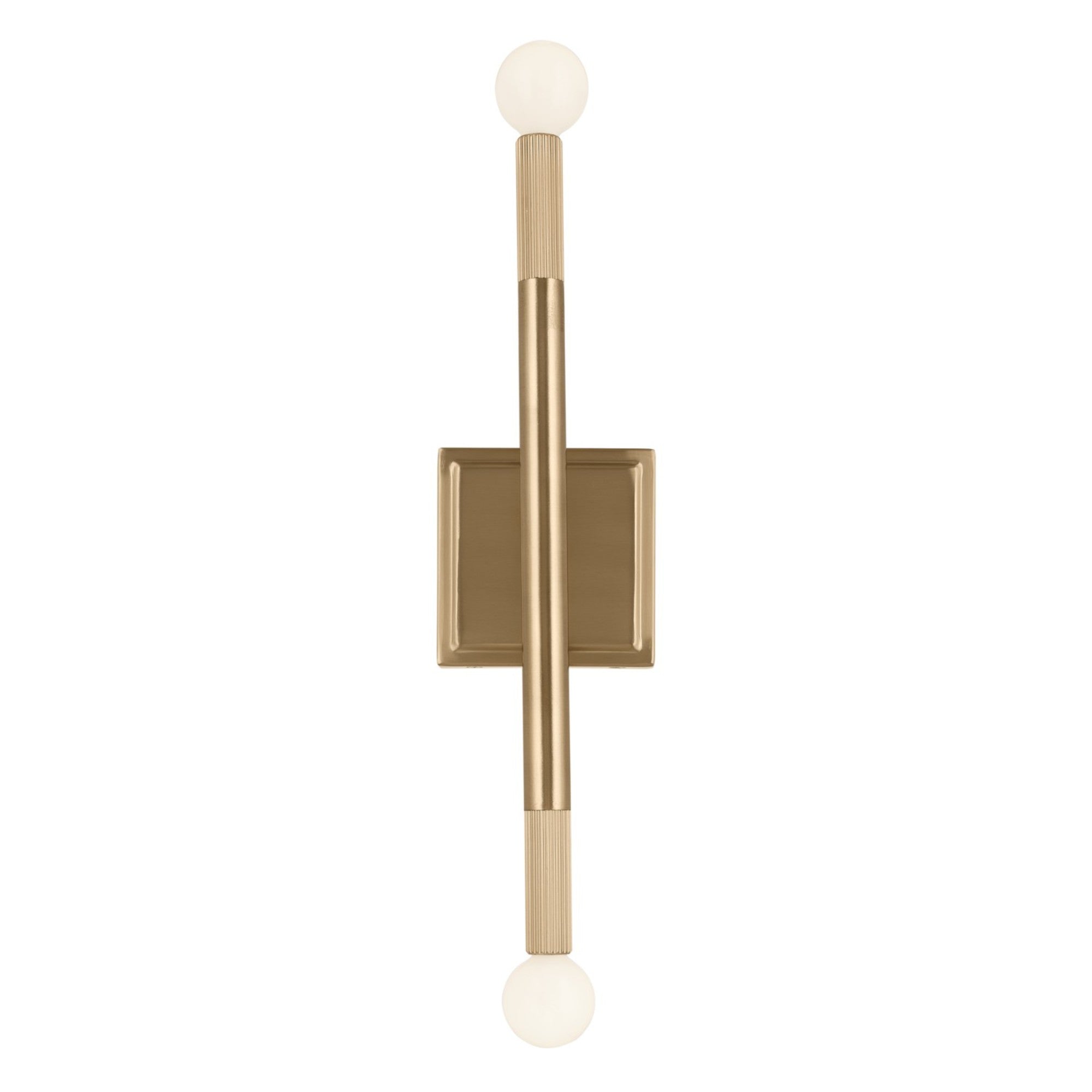 Odensa 17" 2-Light Wall Sconce, Champagne Bronze Finish - Bees Lighting