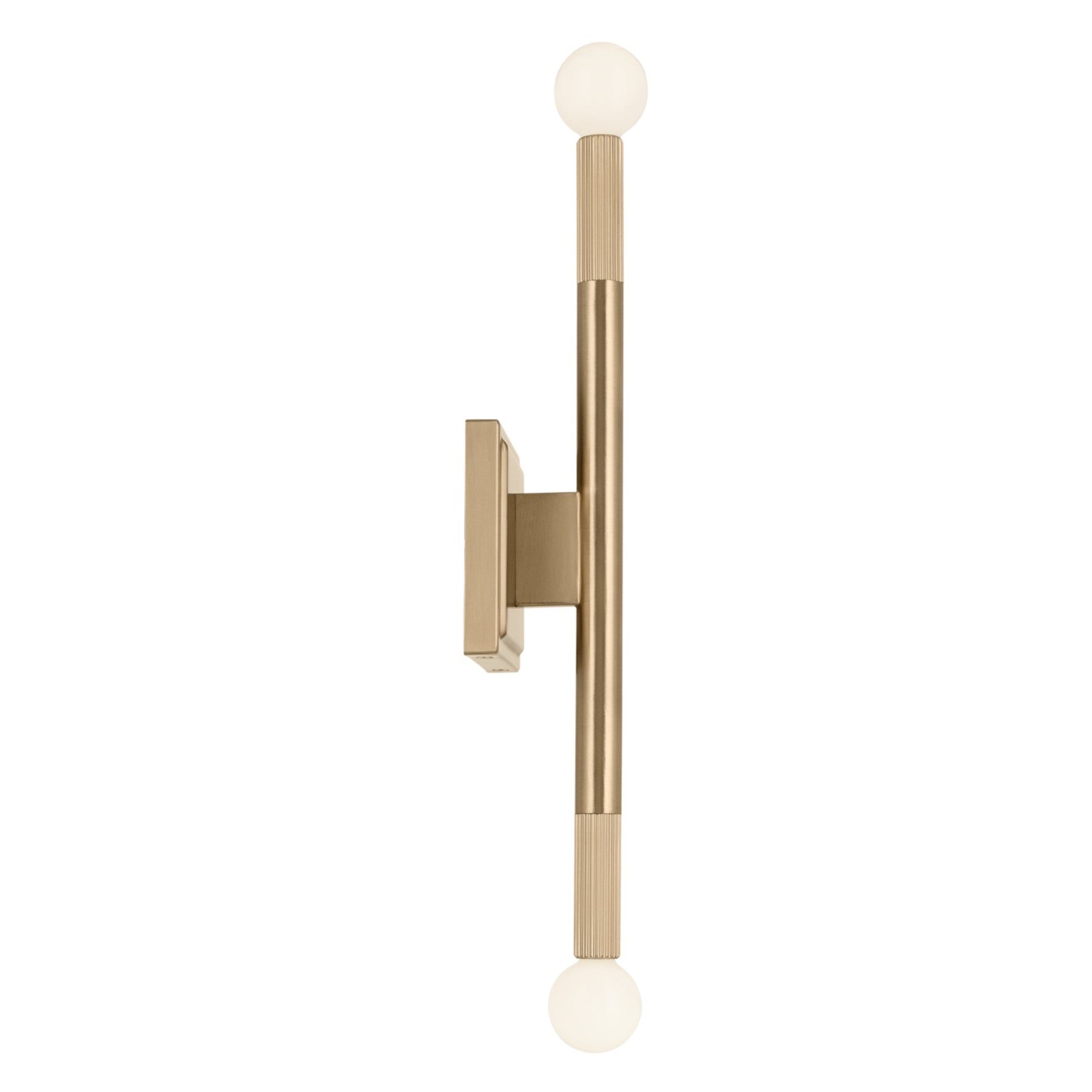 Odensa 17" 2-Light Wall Sconce, Champagne Bronze Finish - Bees Lighting