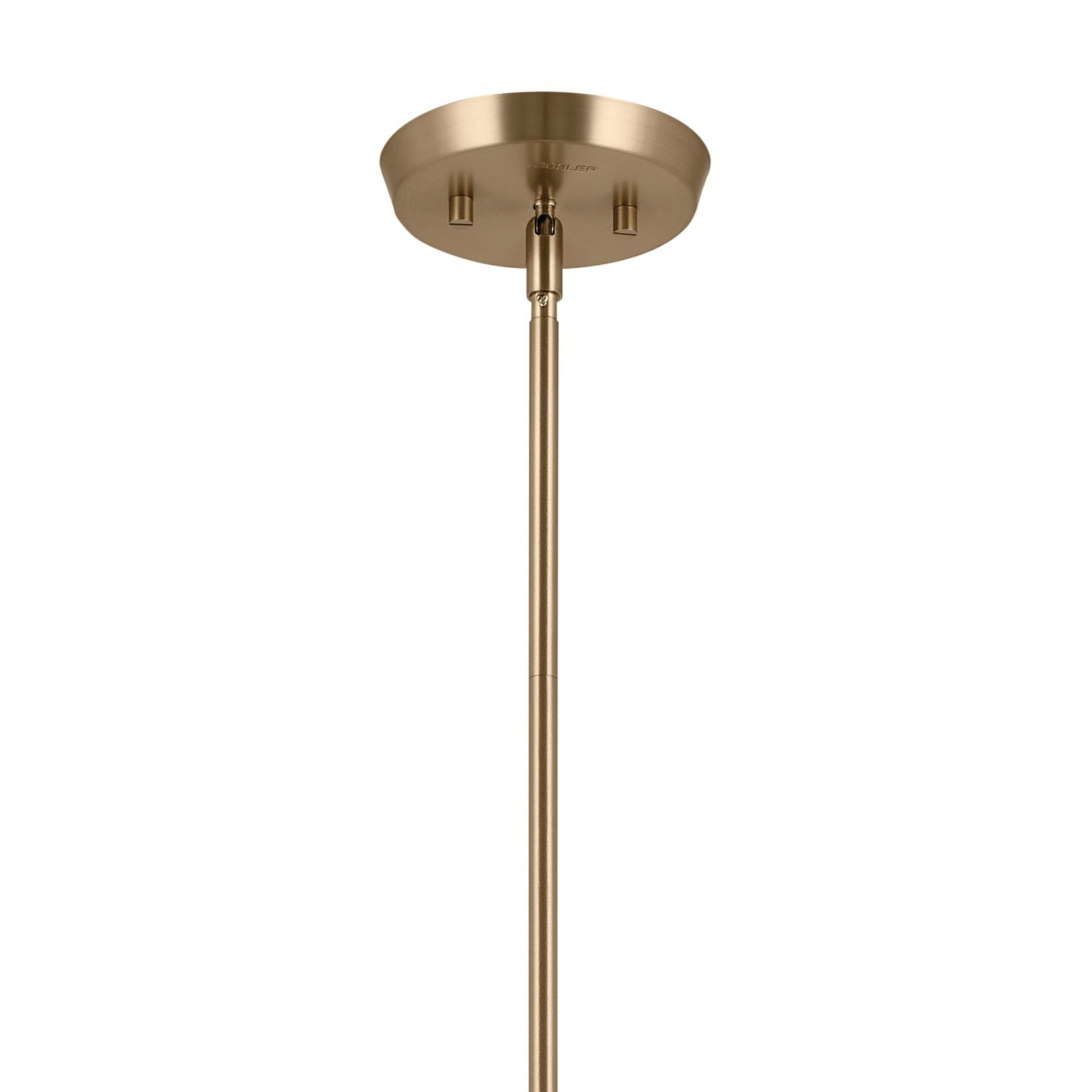 Arcus 29" 5-Light Chandelier, Champagne Bronze & White Finish - Bees Lighting