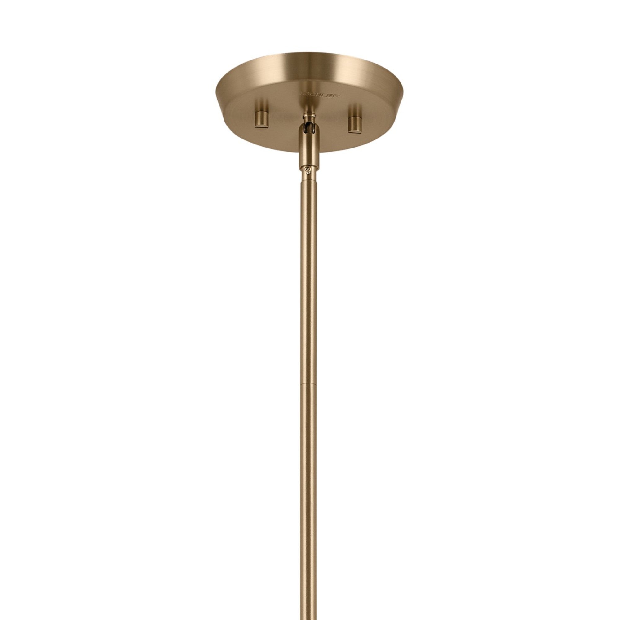 Arcus 29" 5-Light Chandelier, Champagne Bronze & White Finish - Bees Lighting