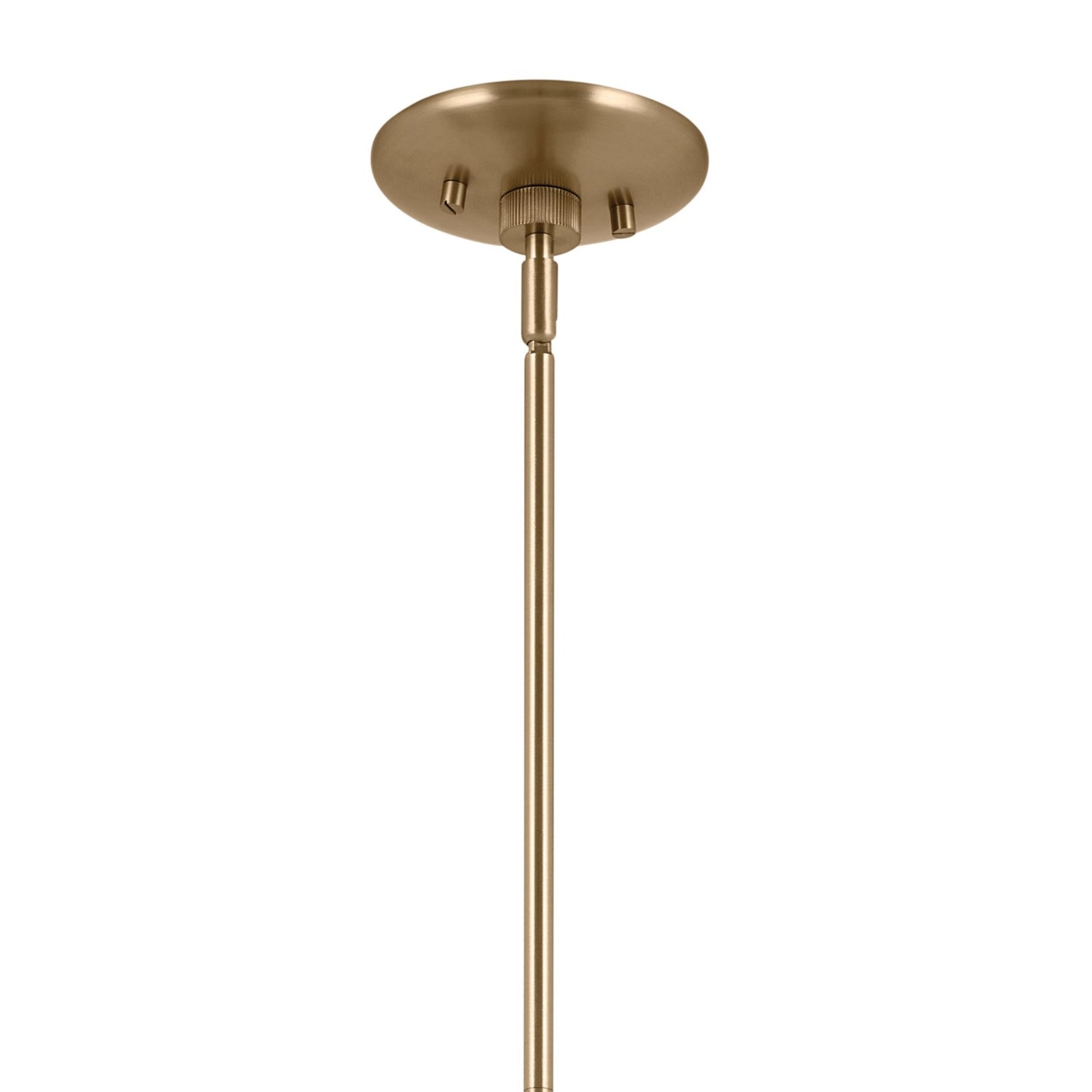 Phix 31" 6-Light Chandelier, Champagne Bronze & Black Finish - Bees Lighting