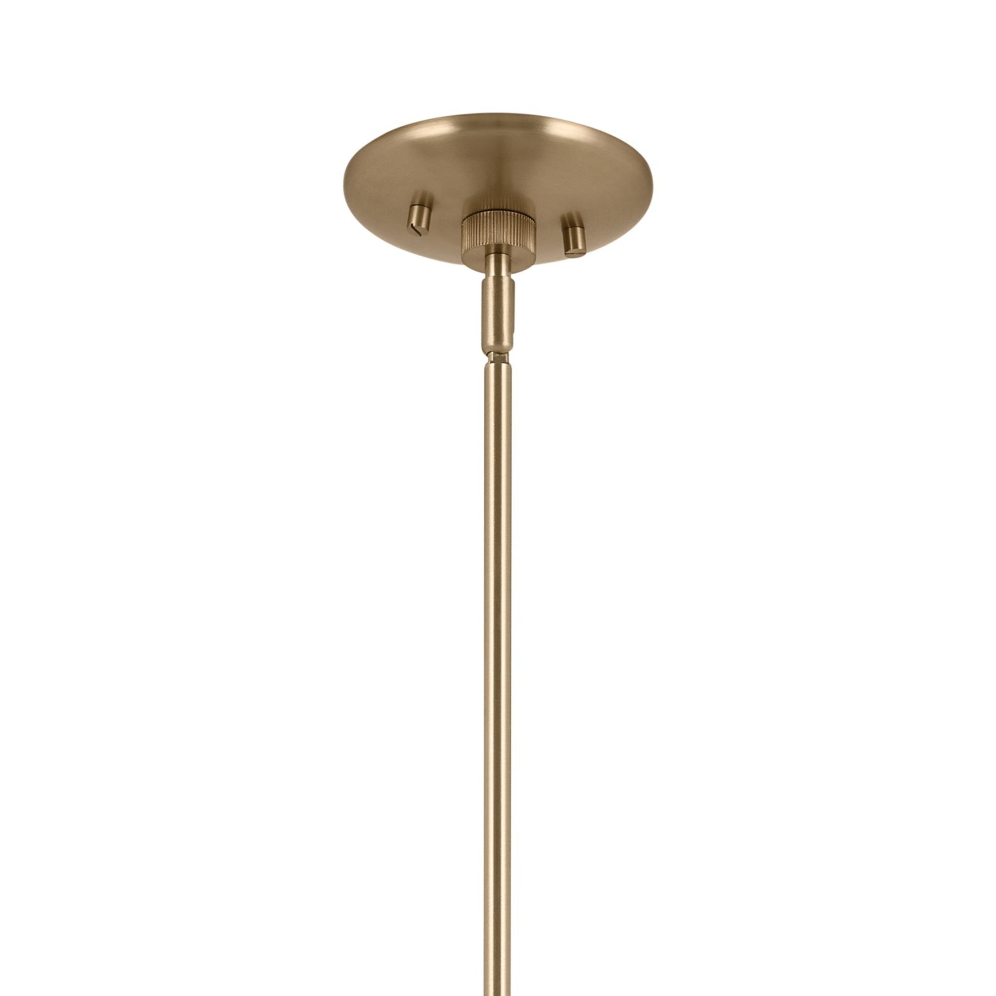 Phix 31" 6-Light Chandelier, Champagne Bronze & White Finish - Bees Lighting
