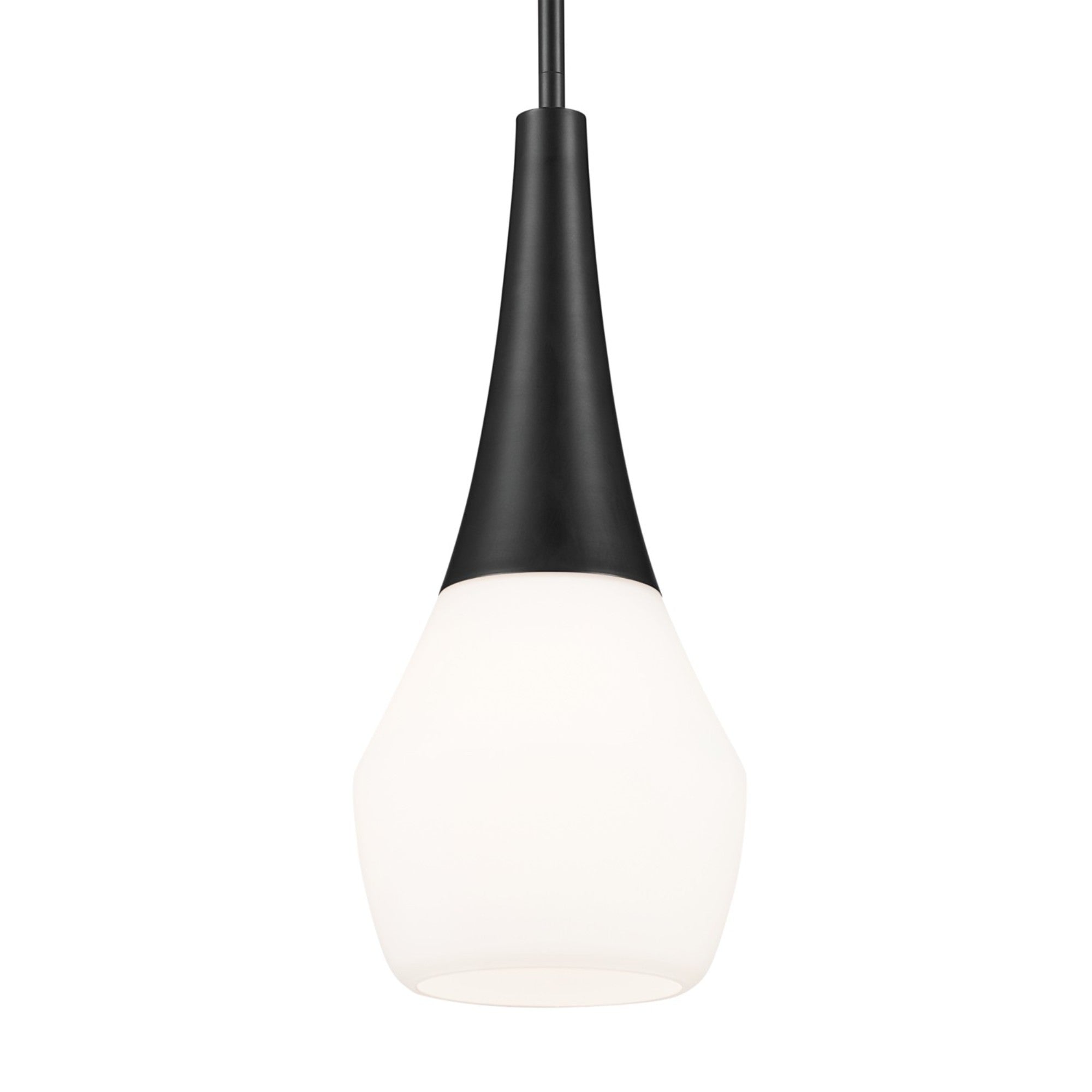 Deela 7" Pendant, Black Finish - Bees Lighting