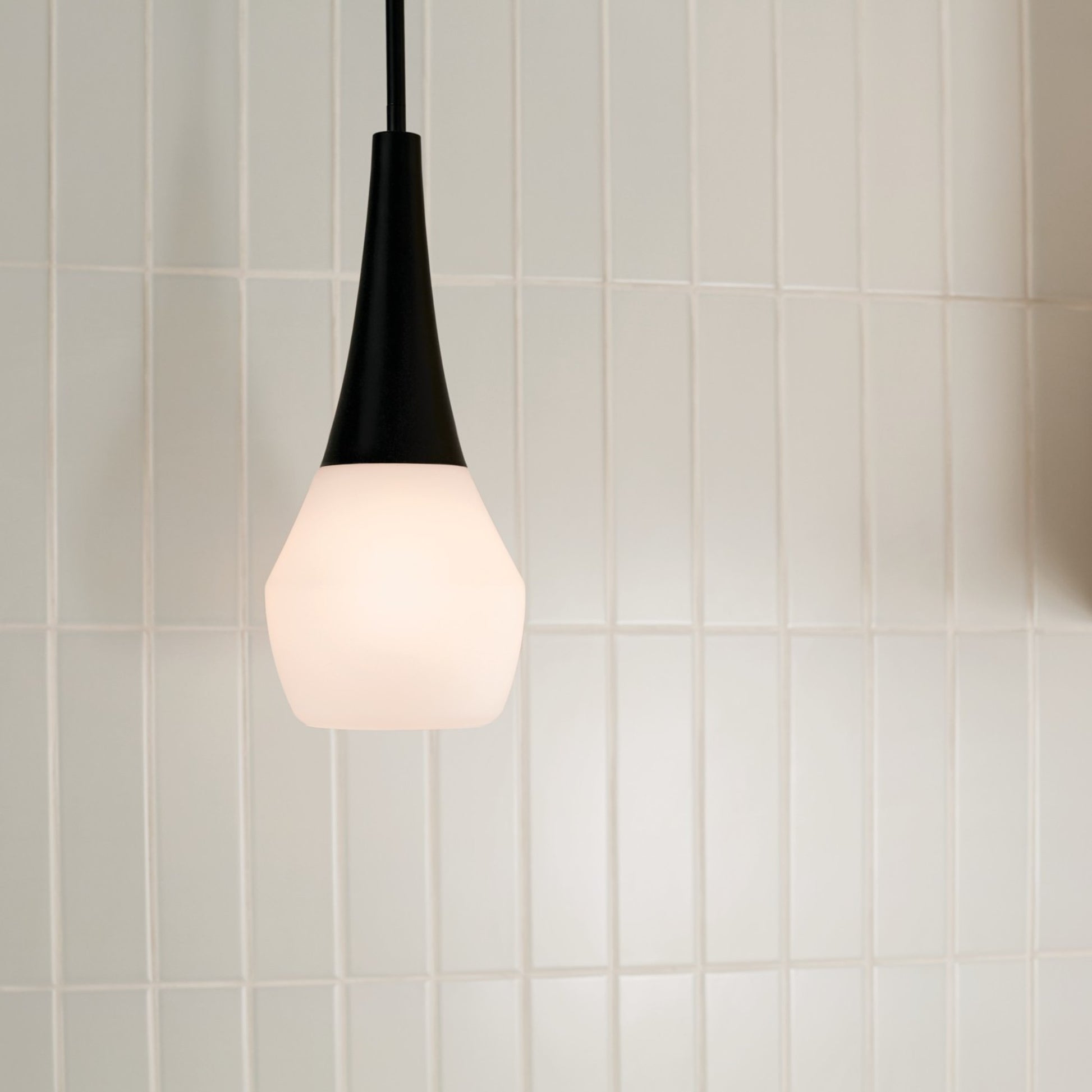 Deela 7" Pendant, Black Finish - Bees Lighting