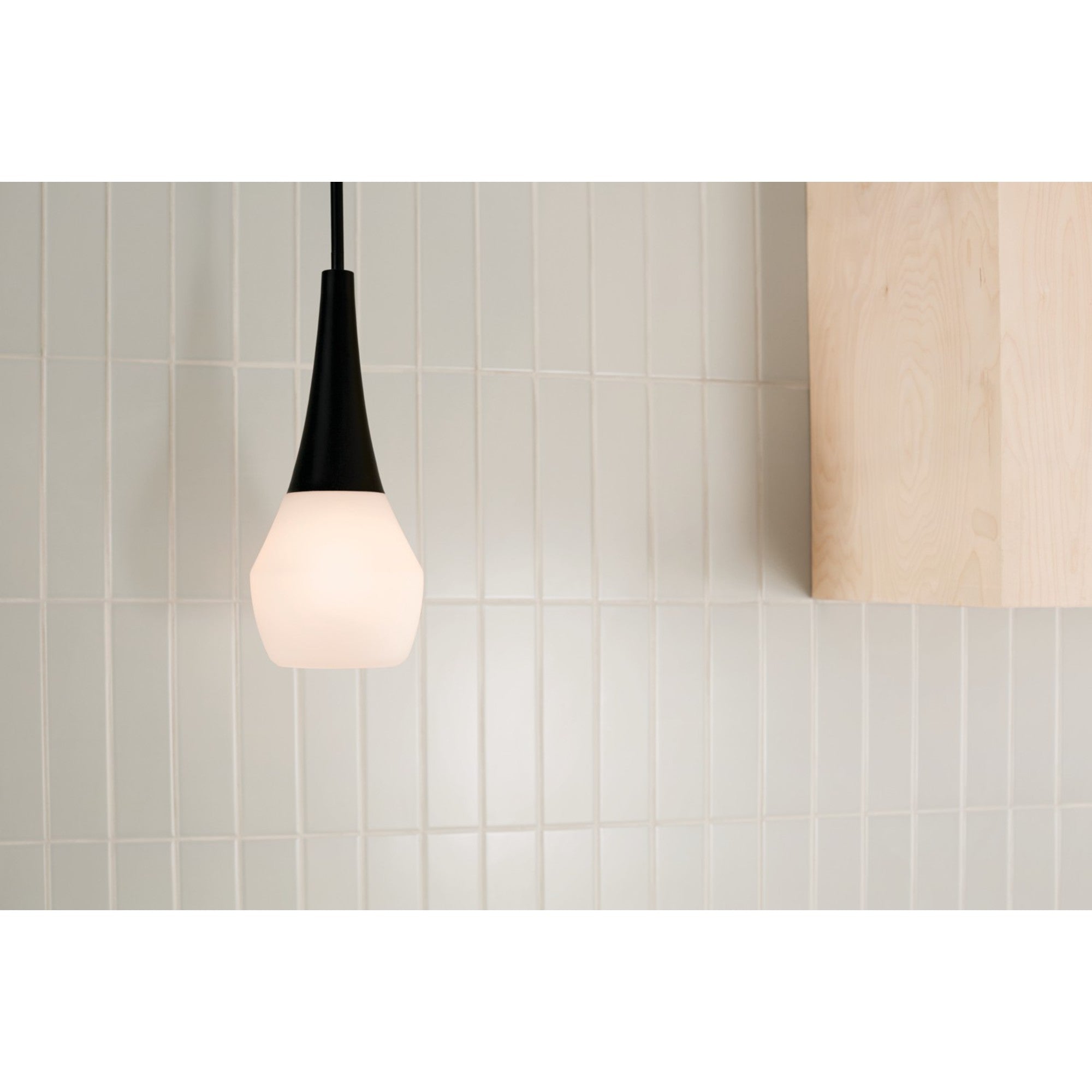 Deela 7" Pendant, Black Finish - Bees Lighting