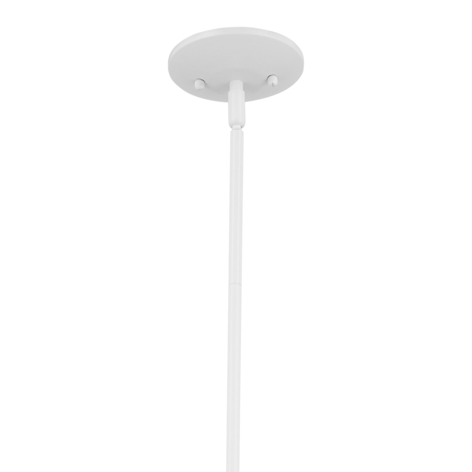 Deela 7" Pendant, White Finish - Bees Lighting