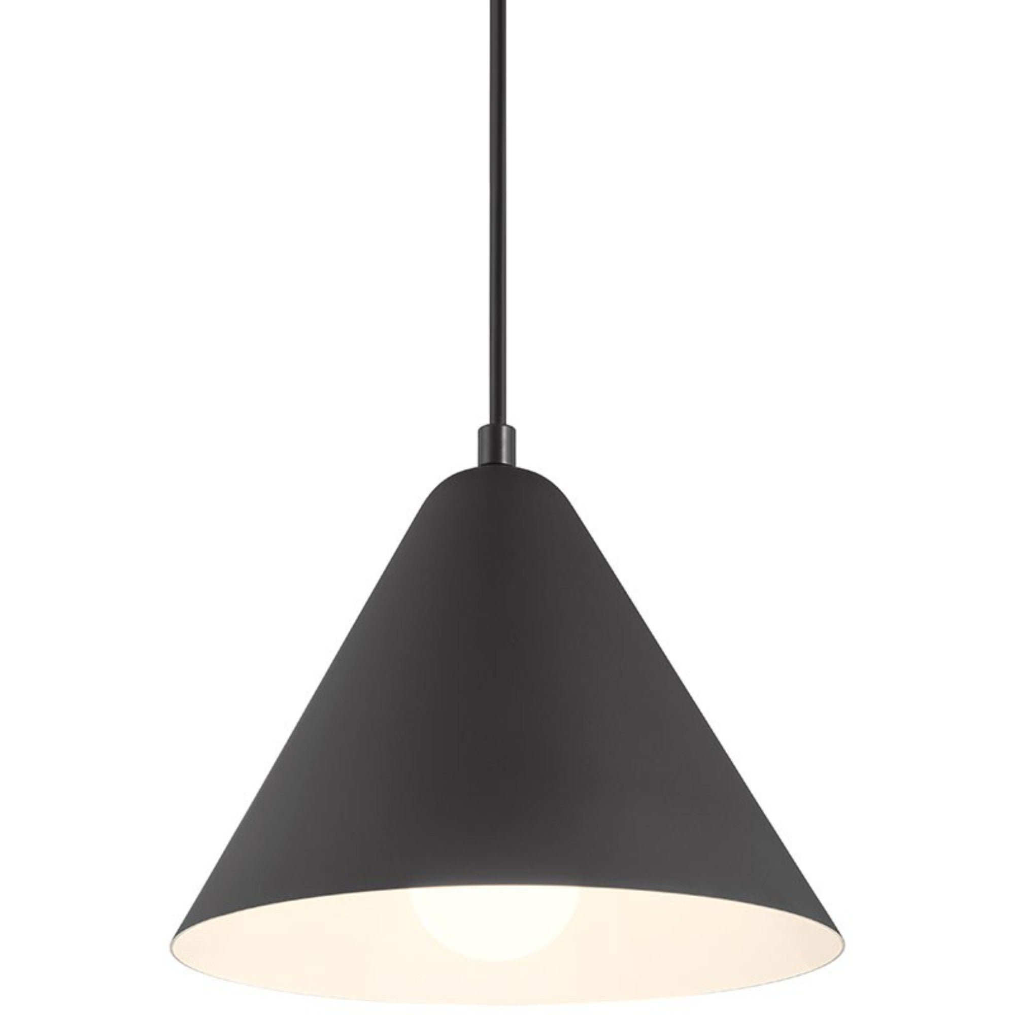 Ford 10" LED Pendant, Matte Black Finish - Bees Lighting