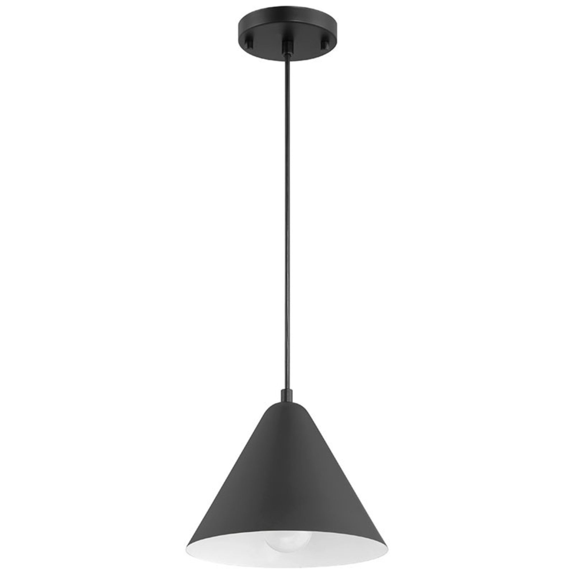 Ford 10" LED Pendant, Matte Black Finish - Bees Lighting