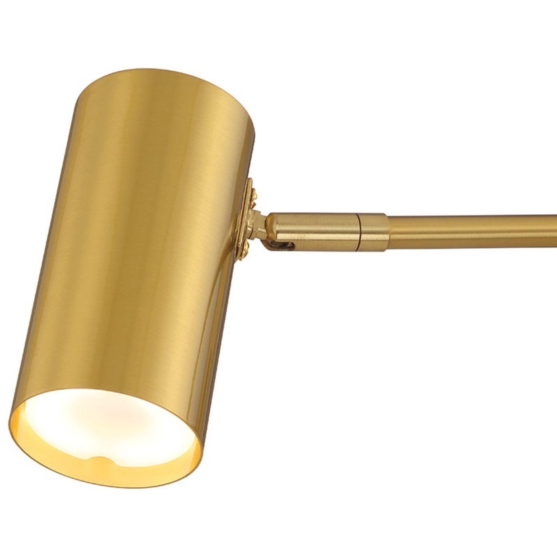 Austin 13" LED Reading Light, Antique Brushed Brass Finish - Bees Lighting