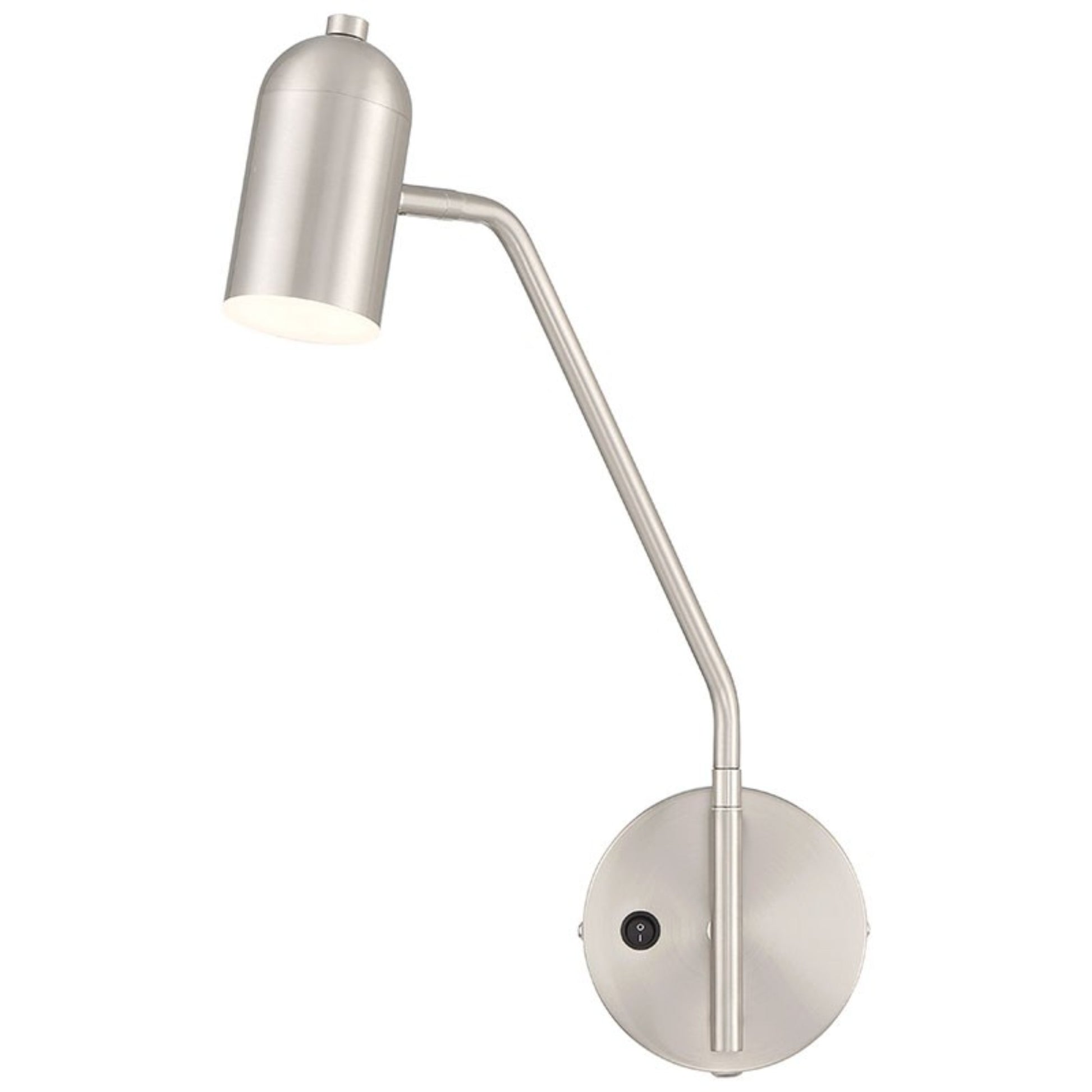 Lizbo 16" LED Reading Light, Brushed Steel Finish - Bees Lighting