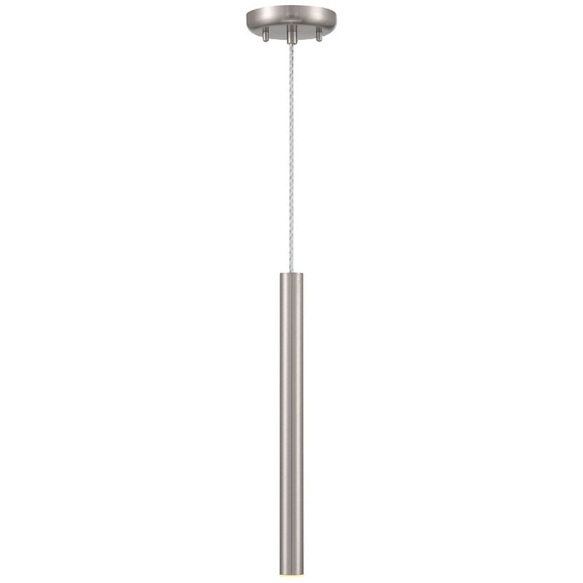 Pipeline 16" LED Pendant, Brushed Steel Finish - Bees Lighting