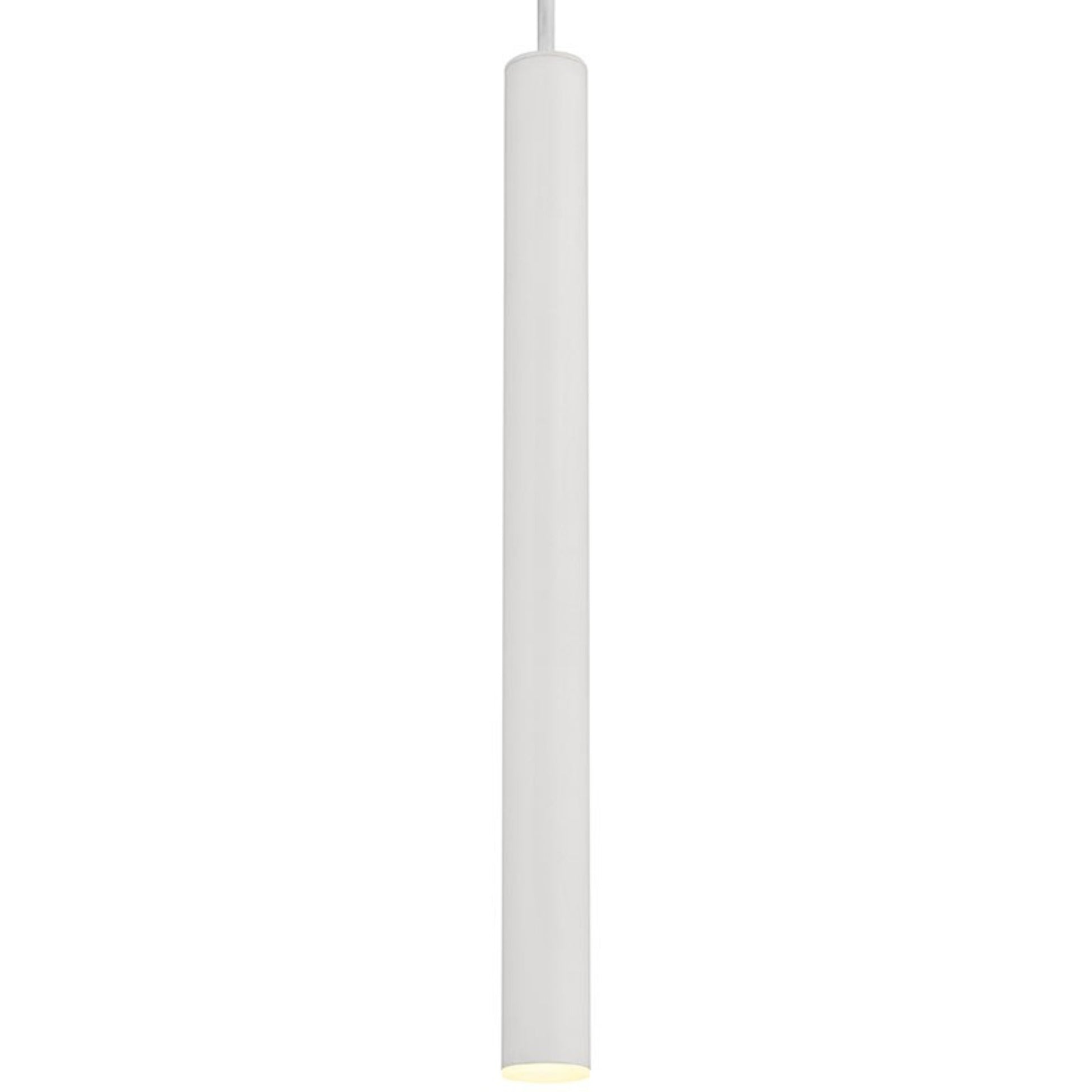 Pipeline 16" LED Pendant, Matte White Finish - Bees Lighting