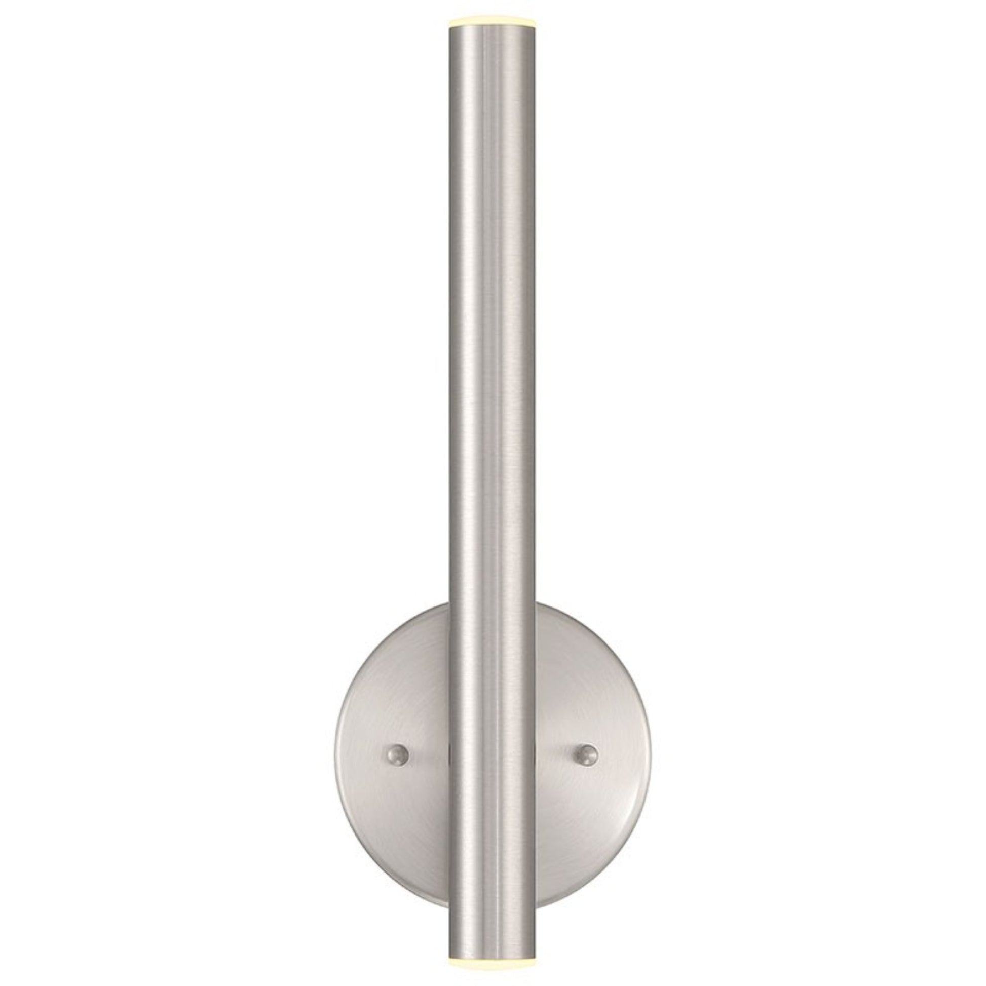 Pipeline 14" LED Wall Sconce, Brushed Steel Finish - Bees Lighting