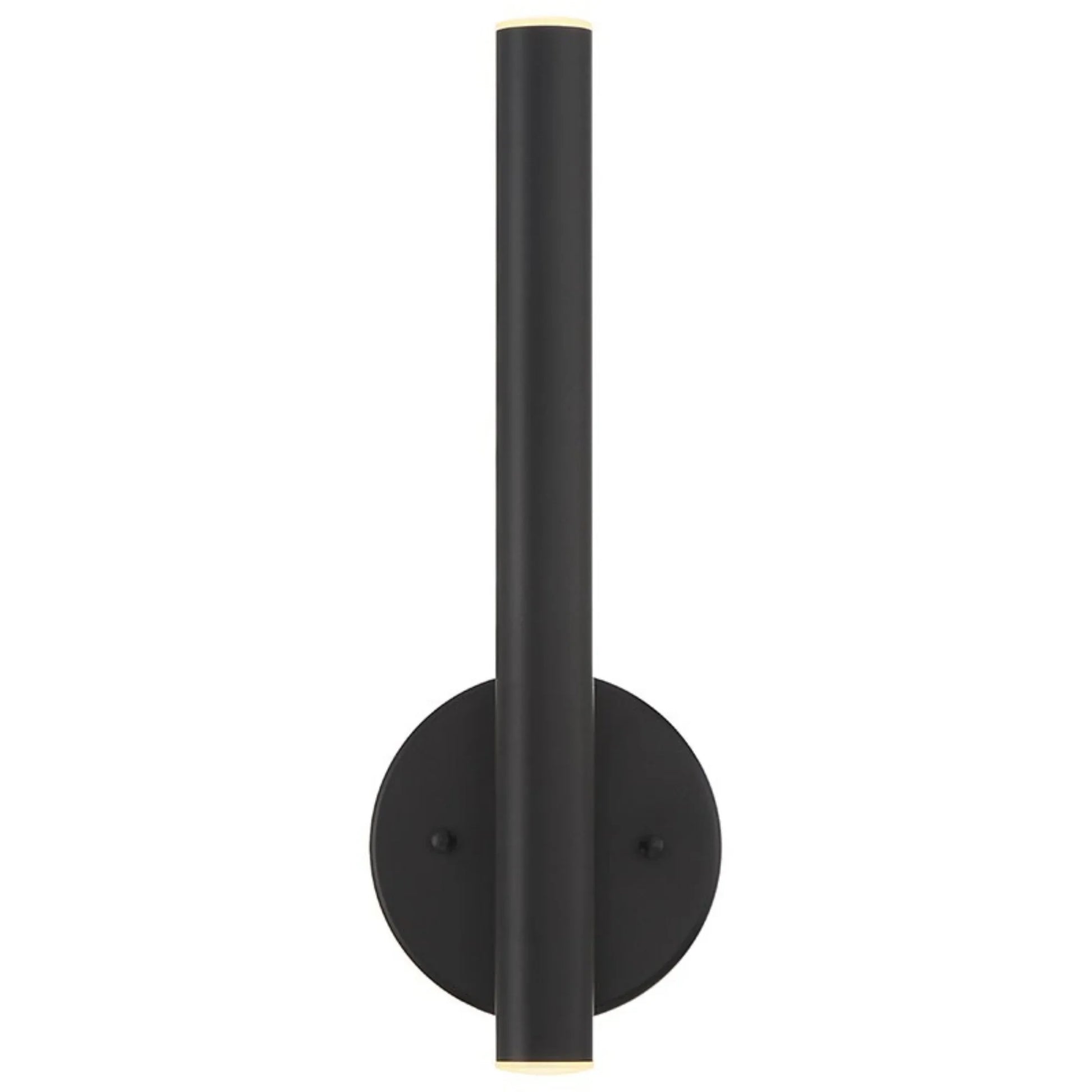 Pipeline 14" LED Wall Sconce, Matte Black Finish - Bees Lighting