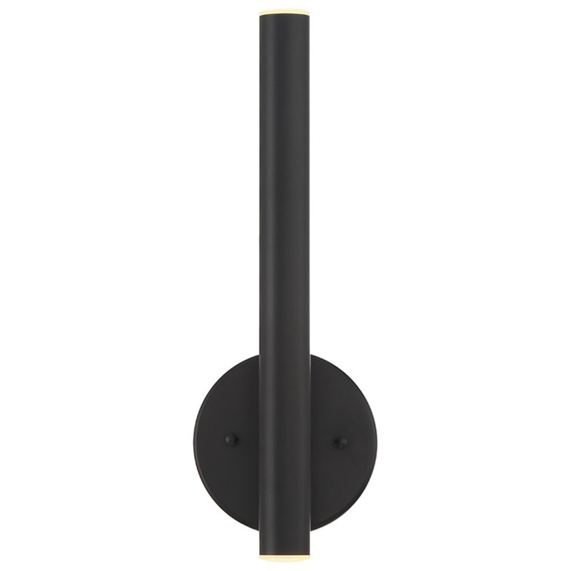 Pipeline 14" LED Wall Sconce, Matte Black Finish - Bees Lighting