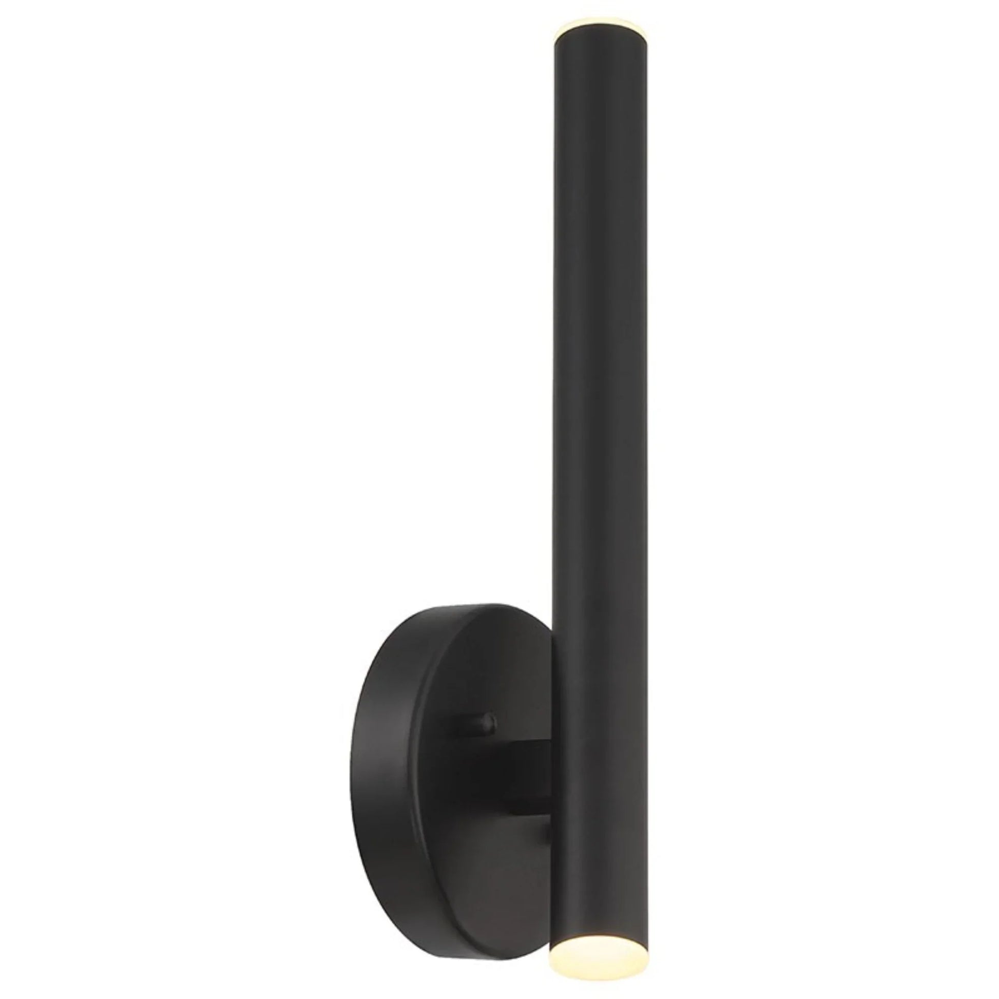 Pipeline 14" LED Wall Sconce, Matte Black Finish - Bees Lighting