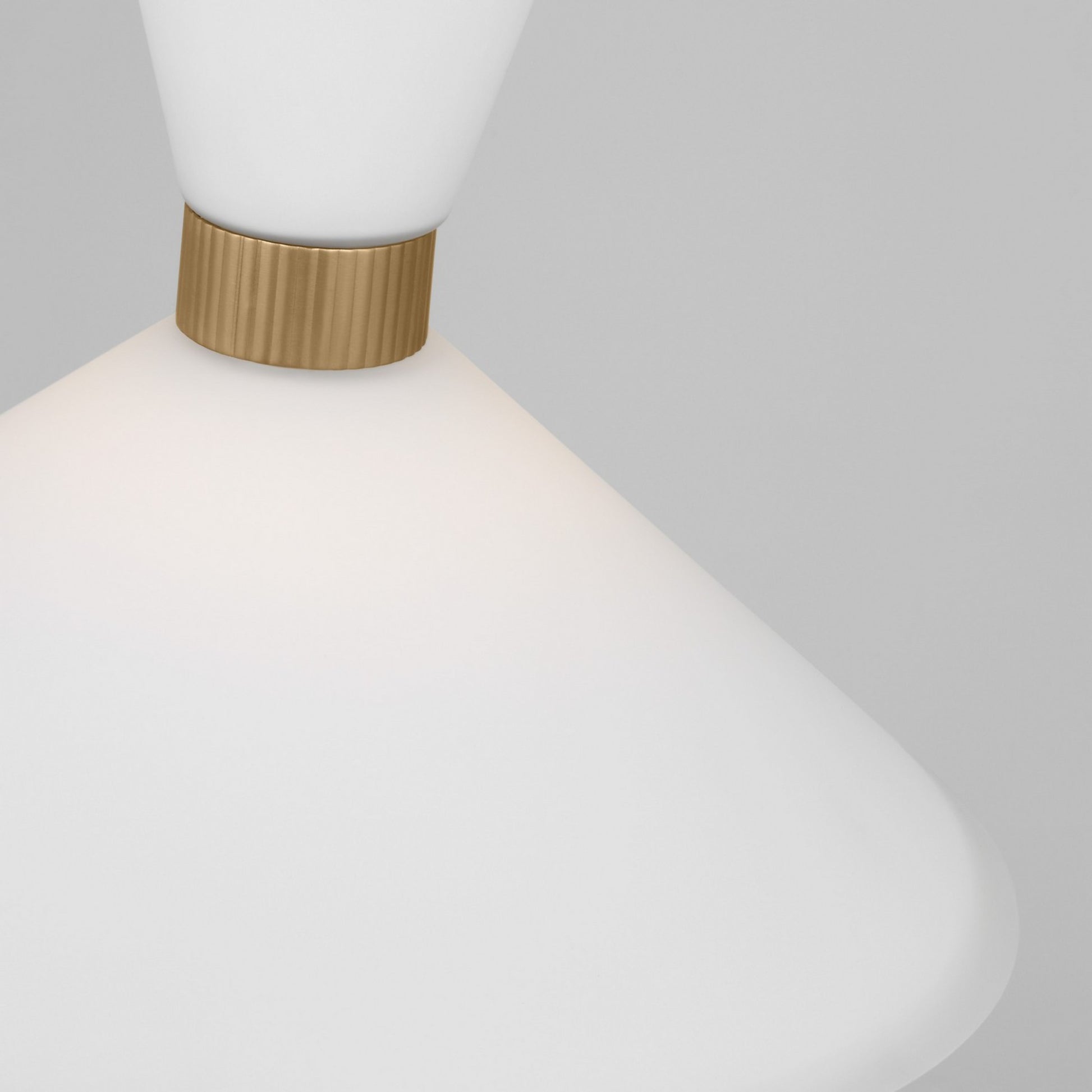 Belcarra 15" Medium Pendant, Satin Brass Finish - Bees Lighting