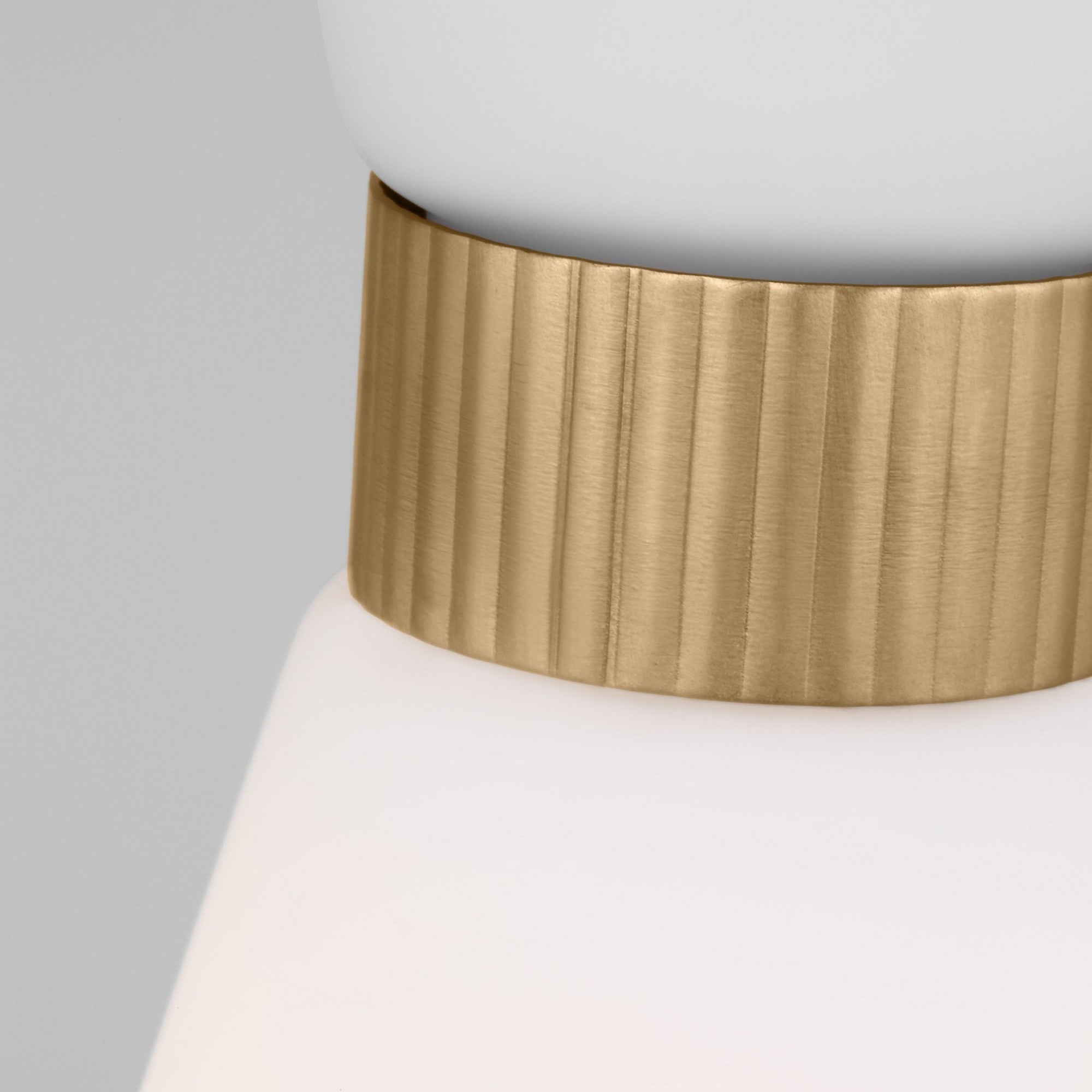 Belcarra 8" Small Pendant, Satin Brass Finish - Bees Lighting