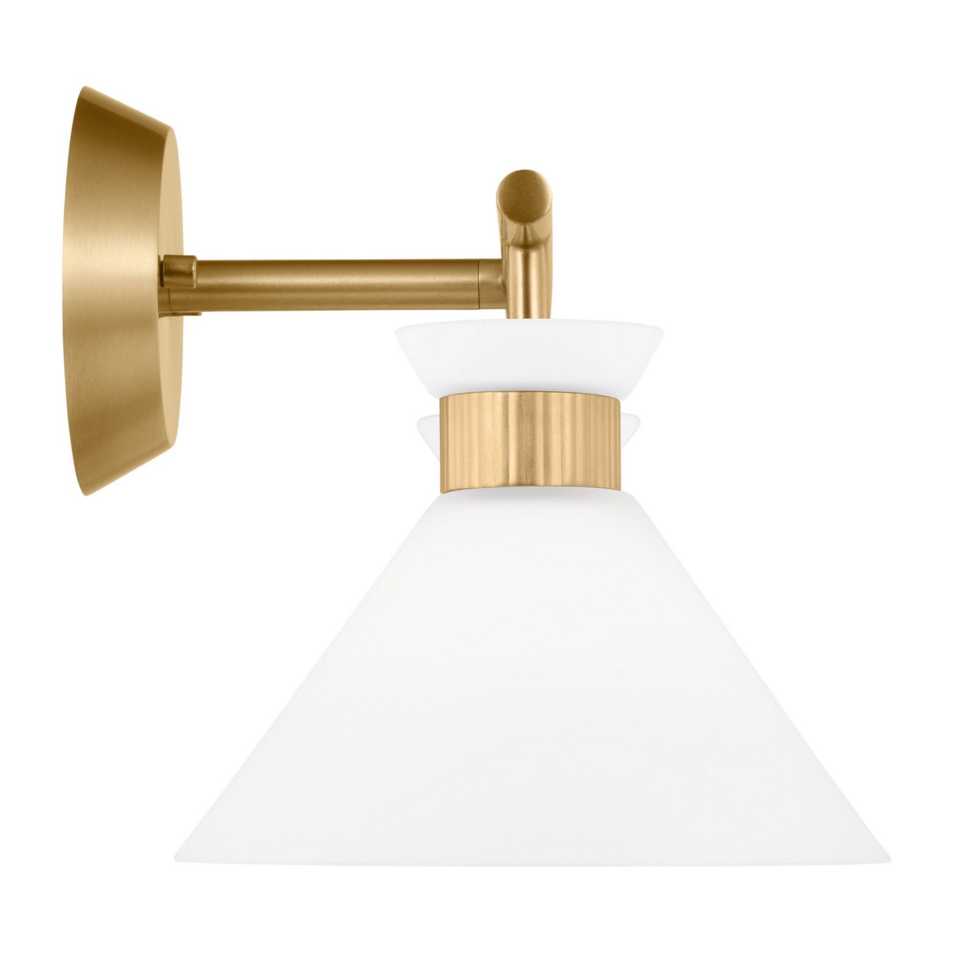 Belcarra 17" 2-Light Bathroom Vanity, Satin Brass Finish - Bees Lighting