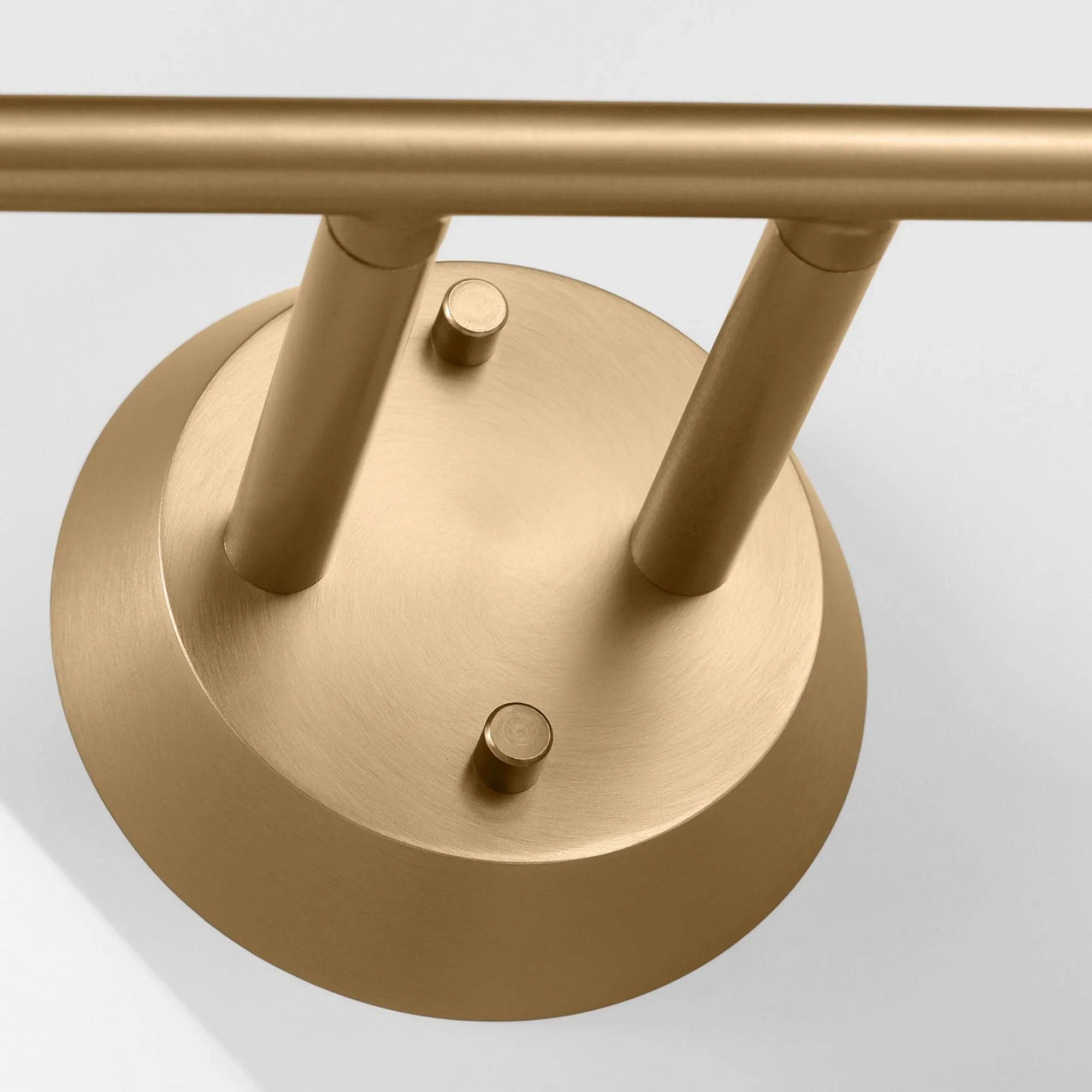 Belcarra 37" 4-Light Bathroom Vanity, Satin Brass Finish - Bees Lighting