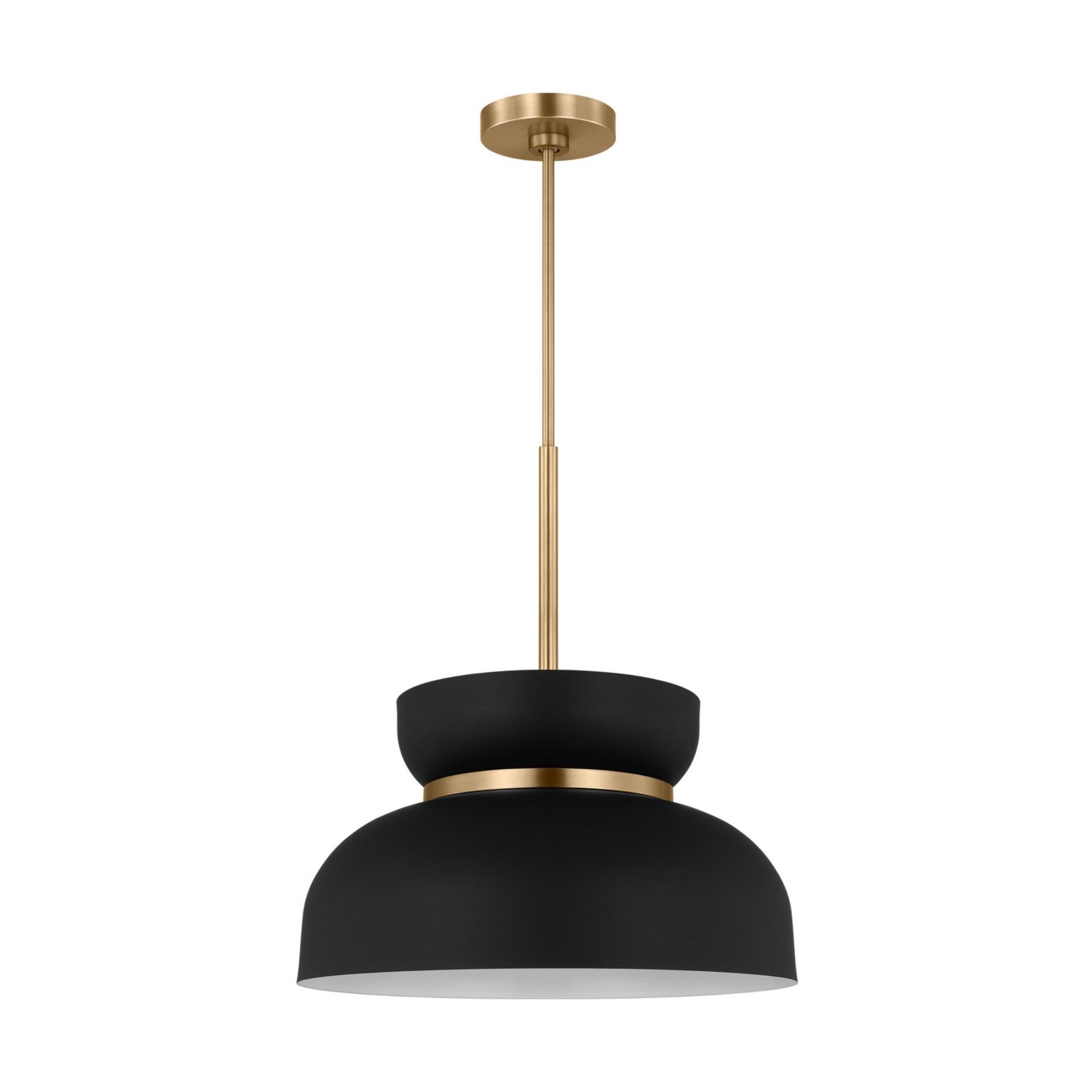 Pemberton 12" Pendant, Midnight Black Finish - Bees Lighting