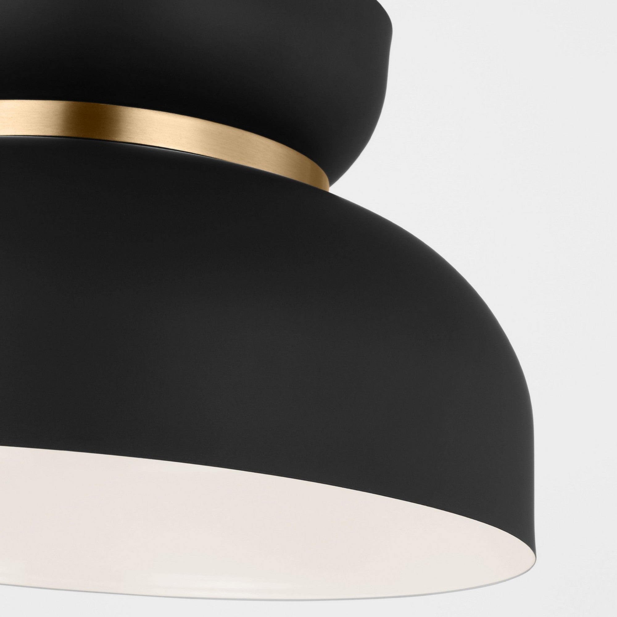 Pemberton 12" Pendant, Midnight Black Finish - Bees Lighting