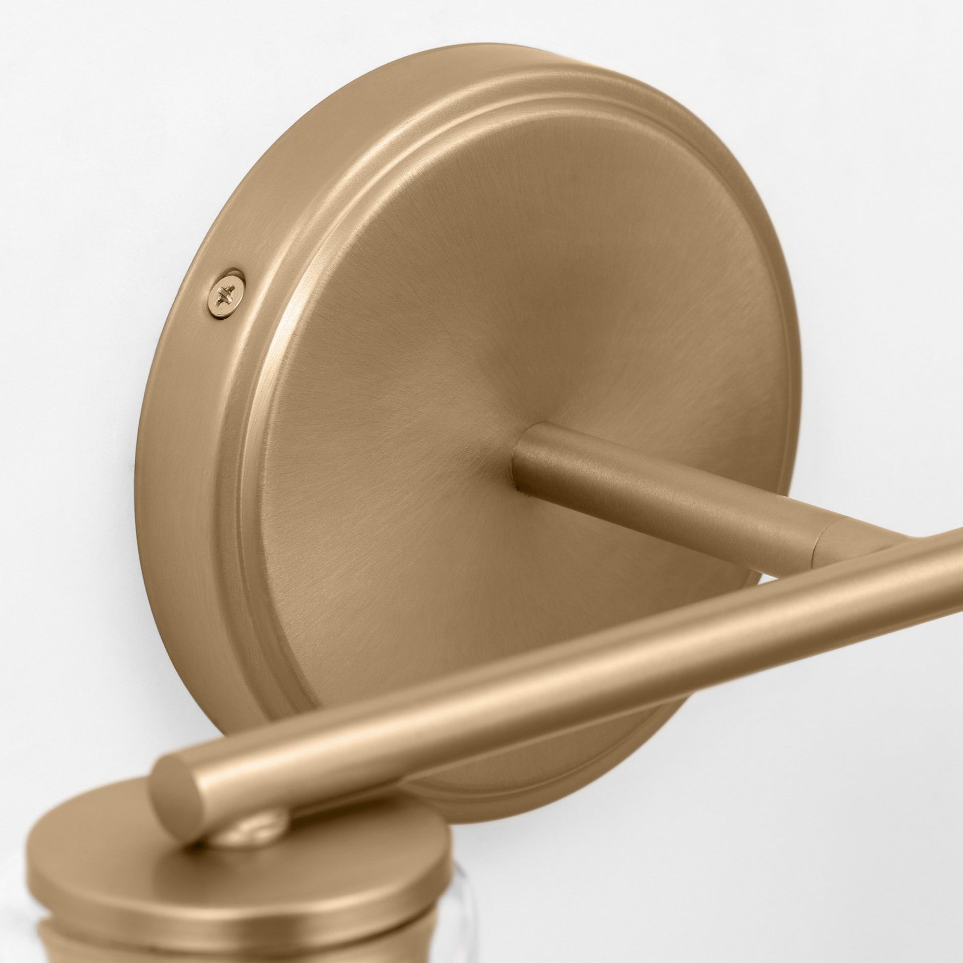 Sayward 14" 2-Light Bathroom Vanity, Satin Brass Finish - Bees Lighting