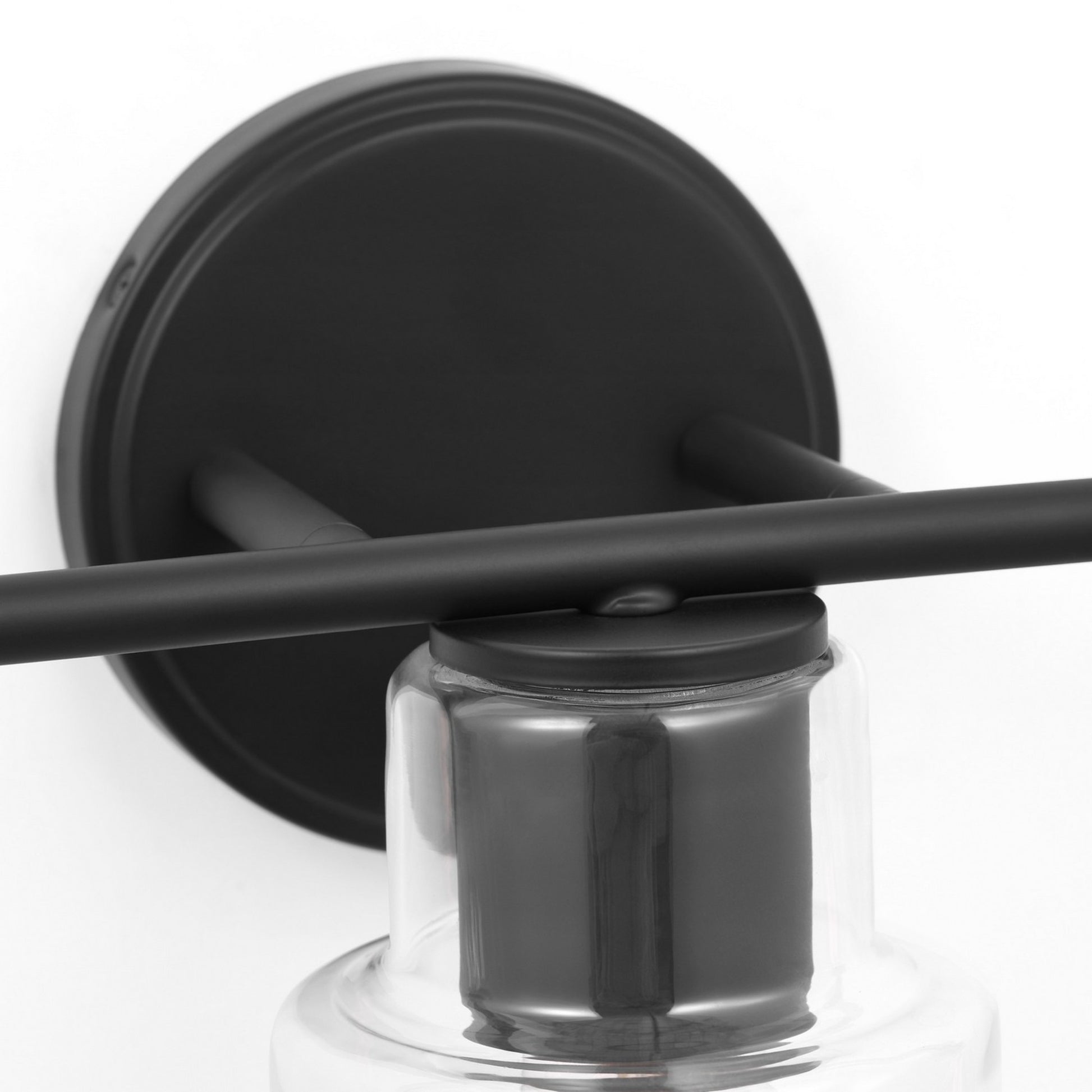 Sayward 24" 3-Light Bathroom Vanity, Midnight Black Finish - Bees Lighting