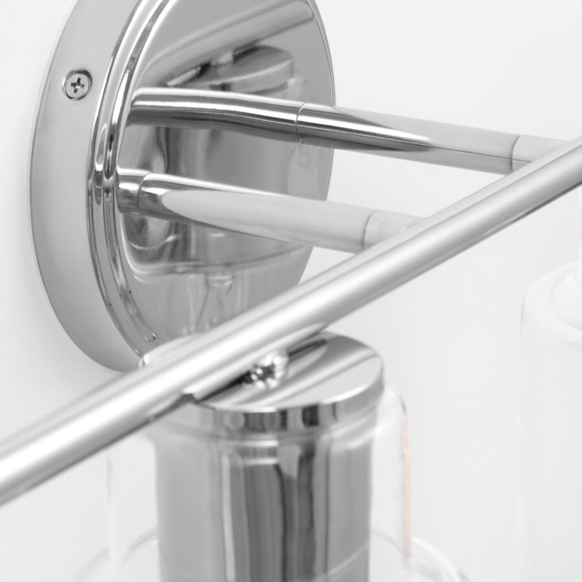 Sayward 32" 4-Light Bathroom Vanity, Chrome Finish - Bees Lighting