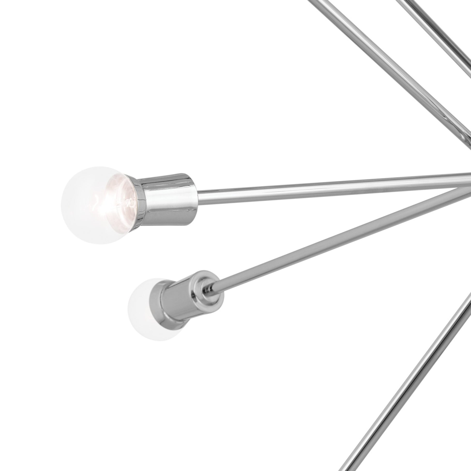 Armstrong 63 in. 16 Lights Chandelier Chrome Finish - Bees Lighting