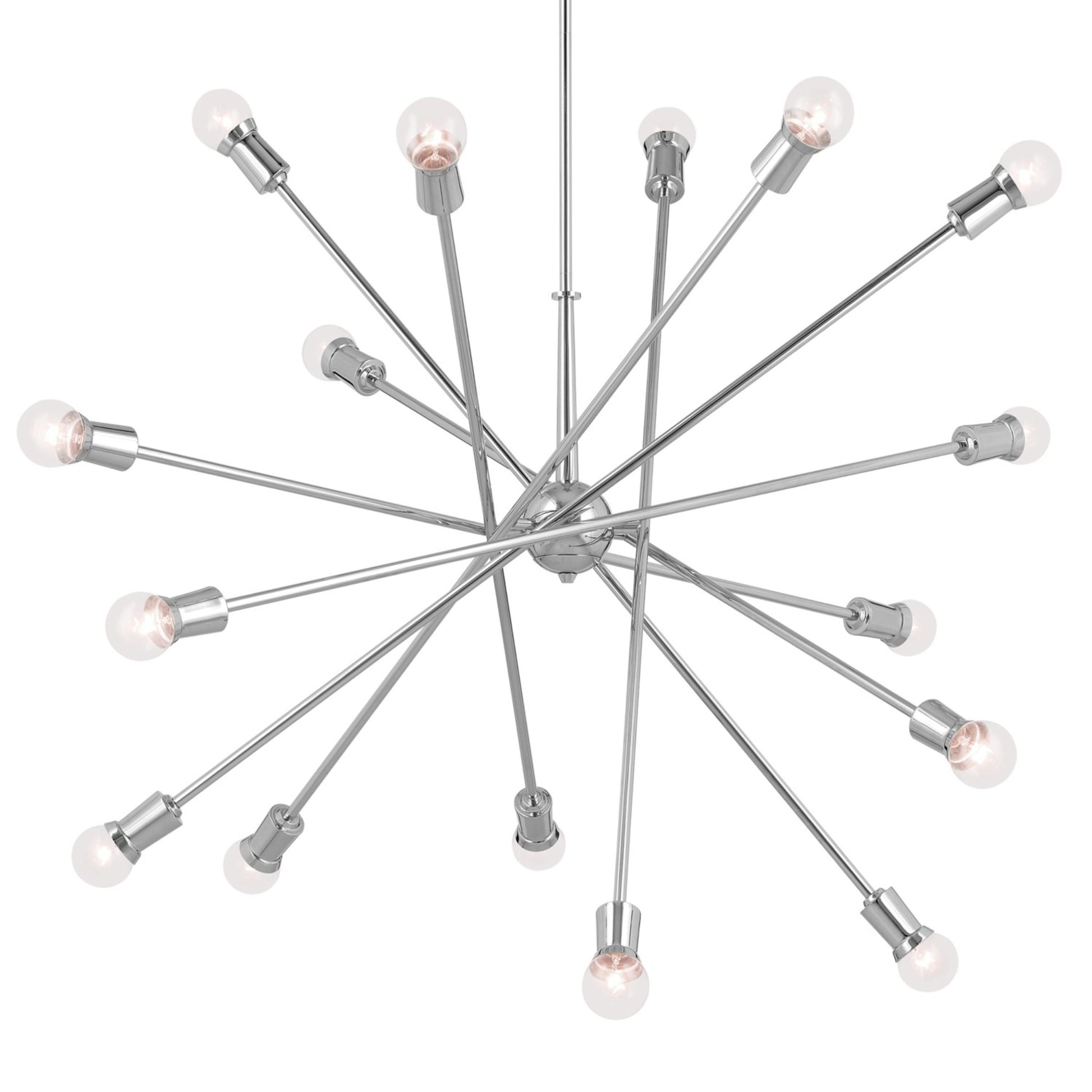 Armstrong 63 in. 16 Lights Chandelier Chrome Finish - Bees Lighting