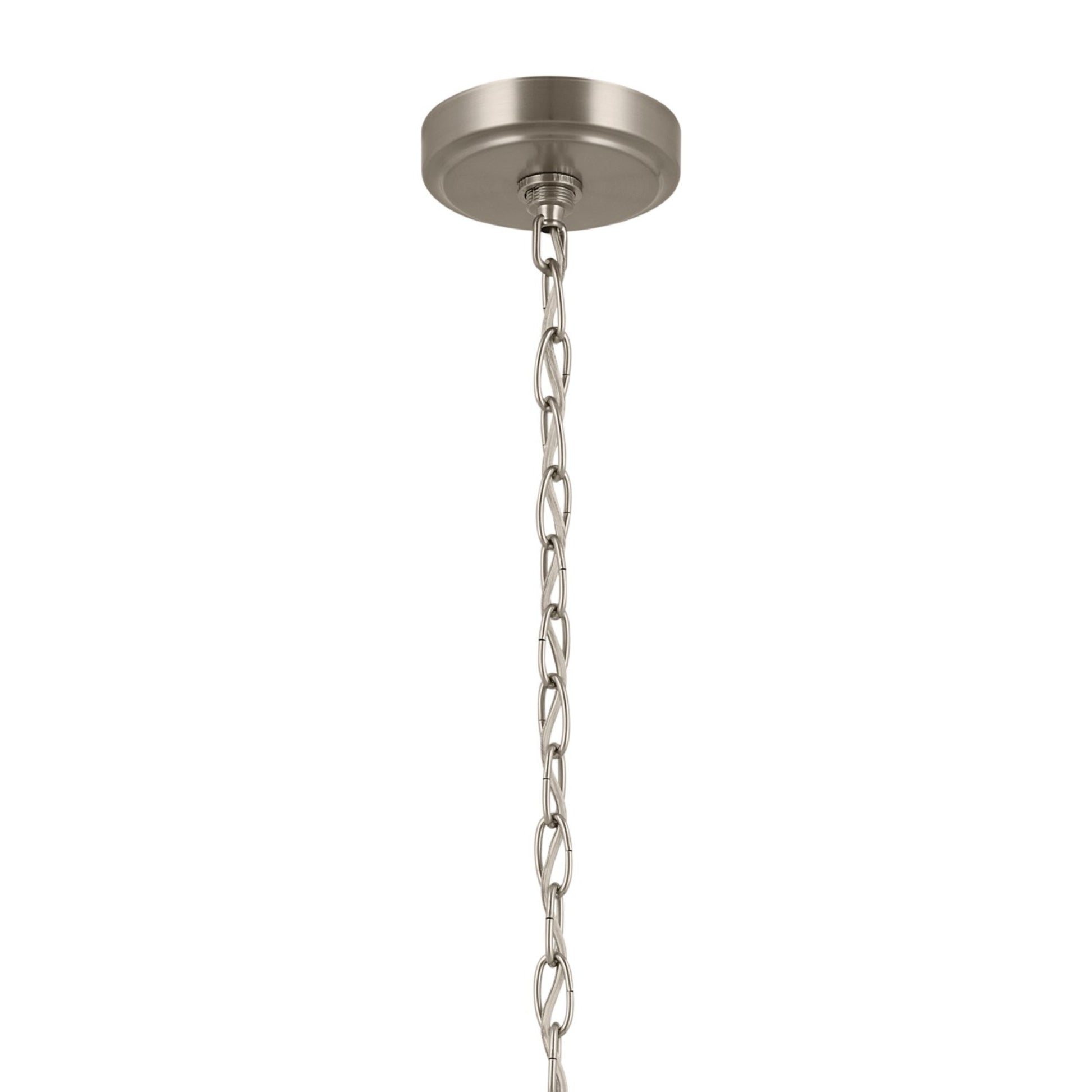 Winslow 26" 6-Light Chandelier, Brushed Nickel Finish - Bees Lighting