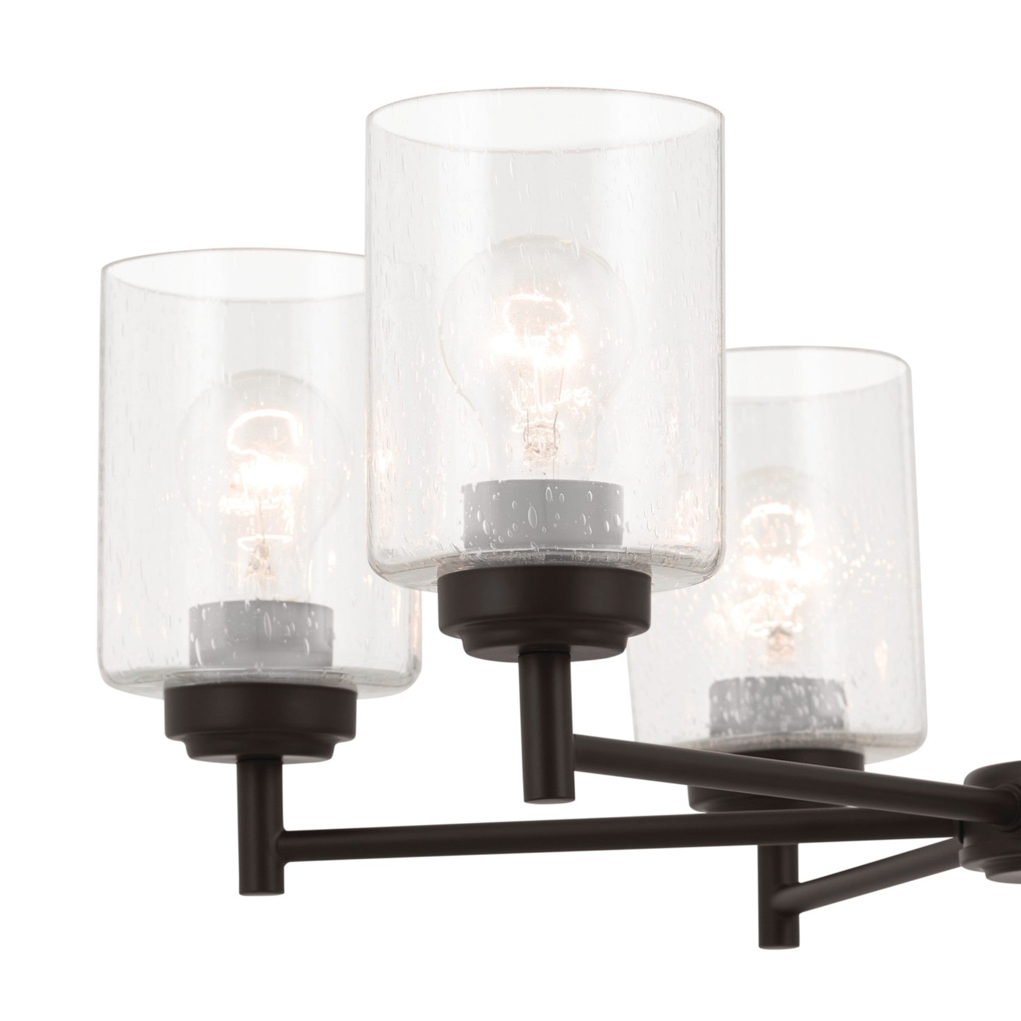 Winslow 26" 6-Light Chandelier, Bronze Finish - Bees Lighting
