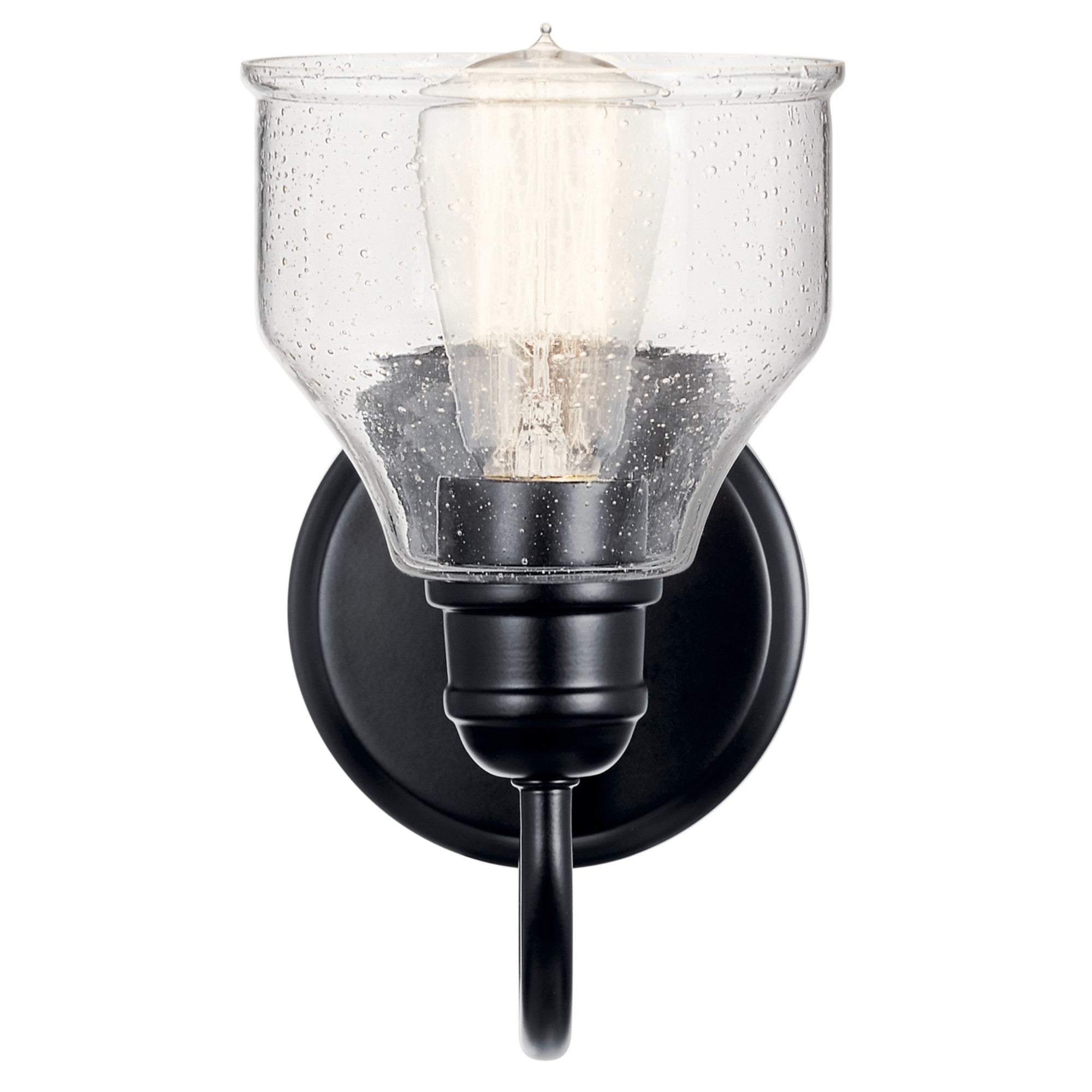 Avery 10" Wall Sconce, Black Finish - Bees Lighting