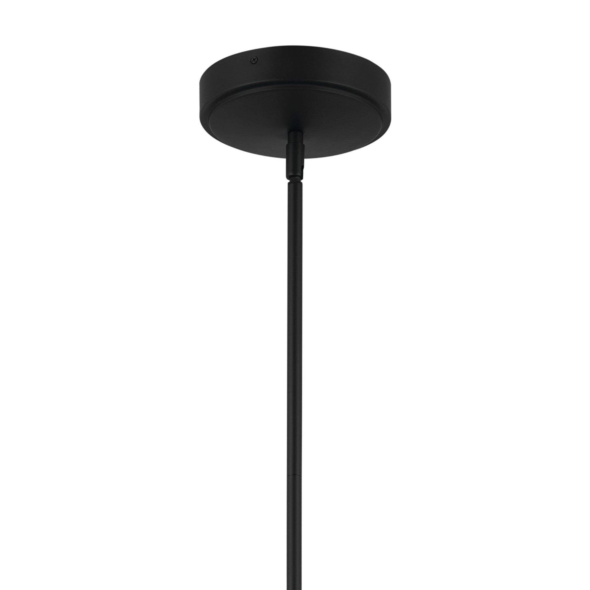 Priam 44" LED Chandelier, Matte Black Finish - Bees Lighting