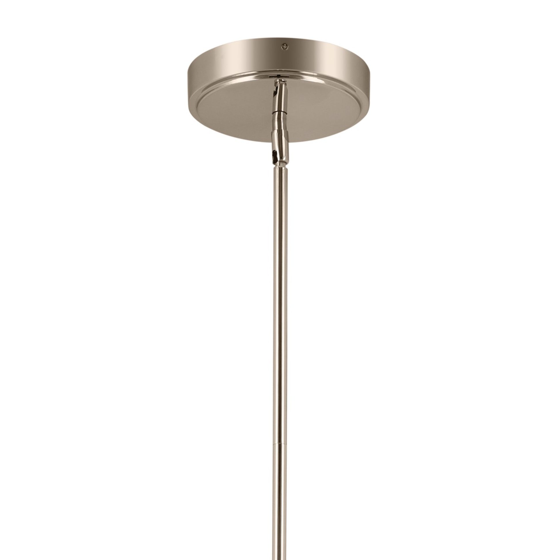 Priam 44" LED Chandelier, Polished Nickel Finish - Bees Lighting
